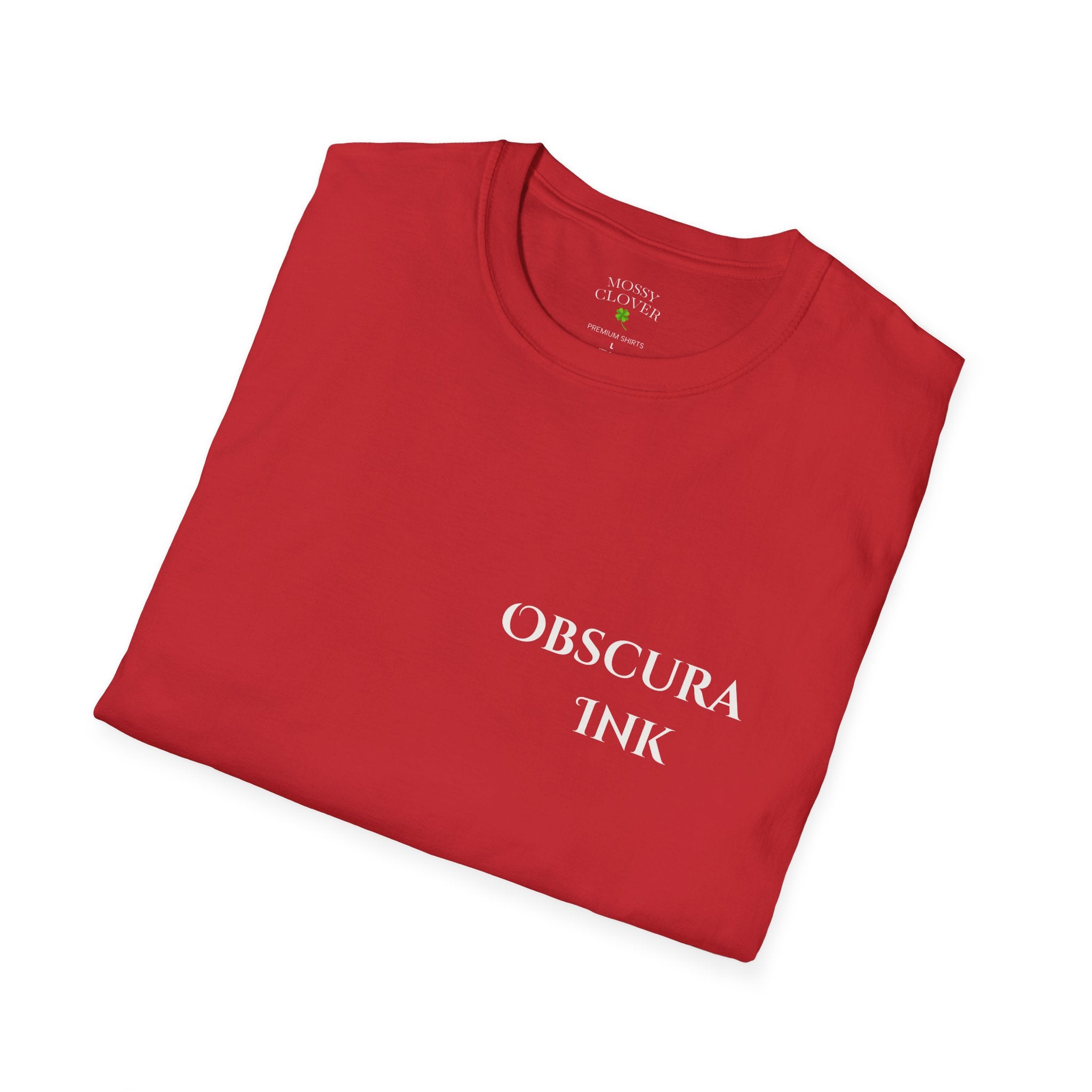 Moon logo ~ Obscura Ink Signature Tee ~ Back