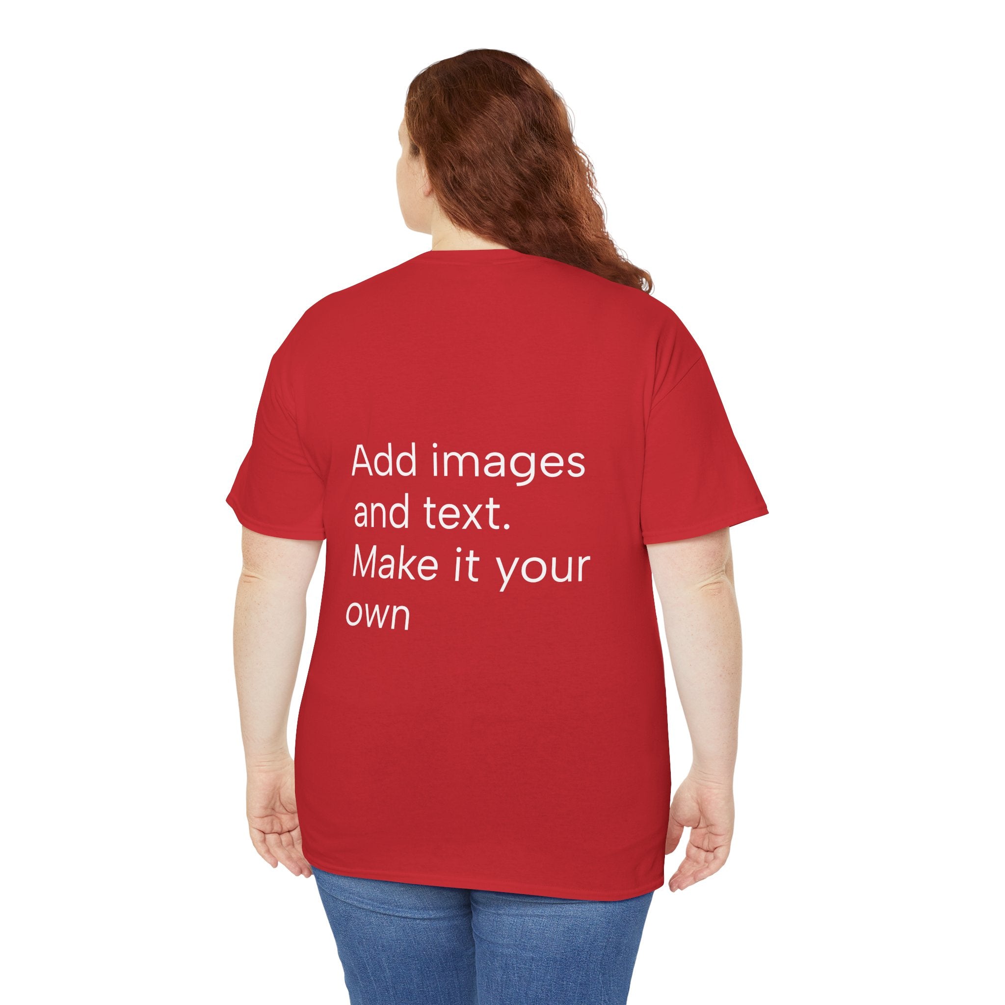Customizable T‑Shirt – "Upload Your Designs and Watch Them Come to Life"