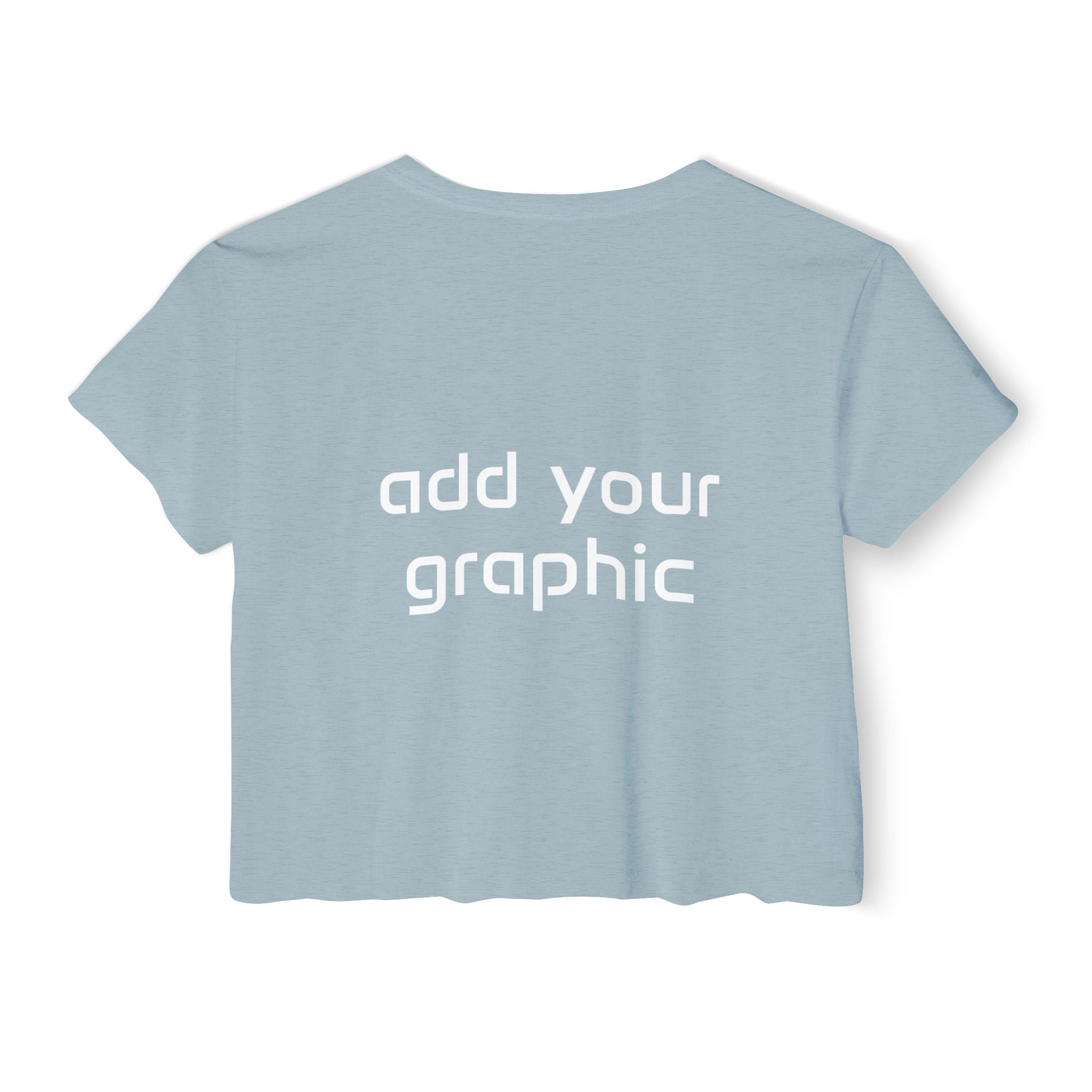 Women's Festival Crop Top — Customizable Graphic Crop Tee