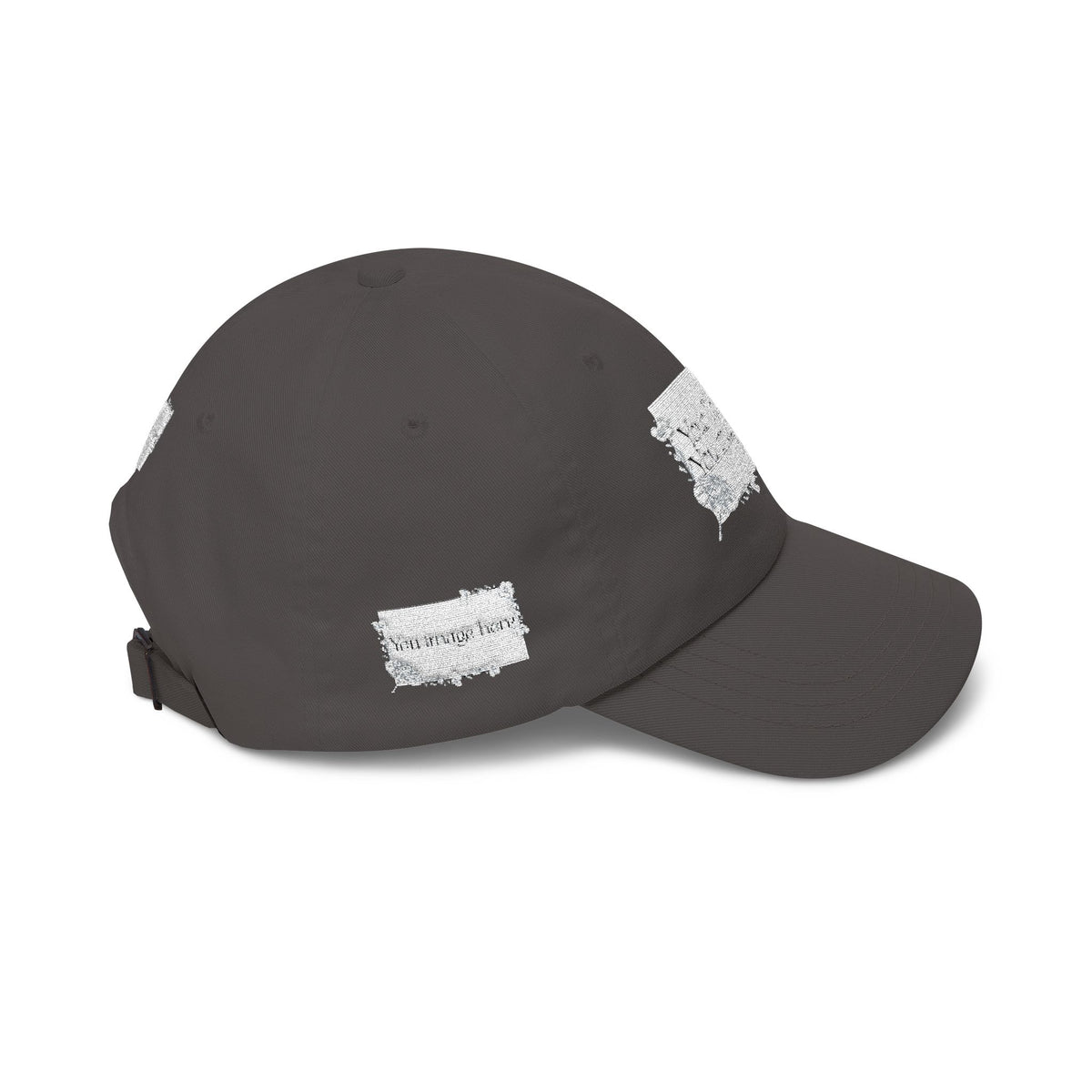 Minimal 'Print it your way' Embroidered Hat