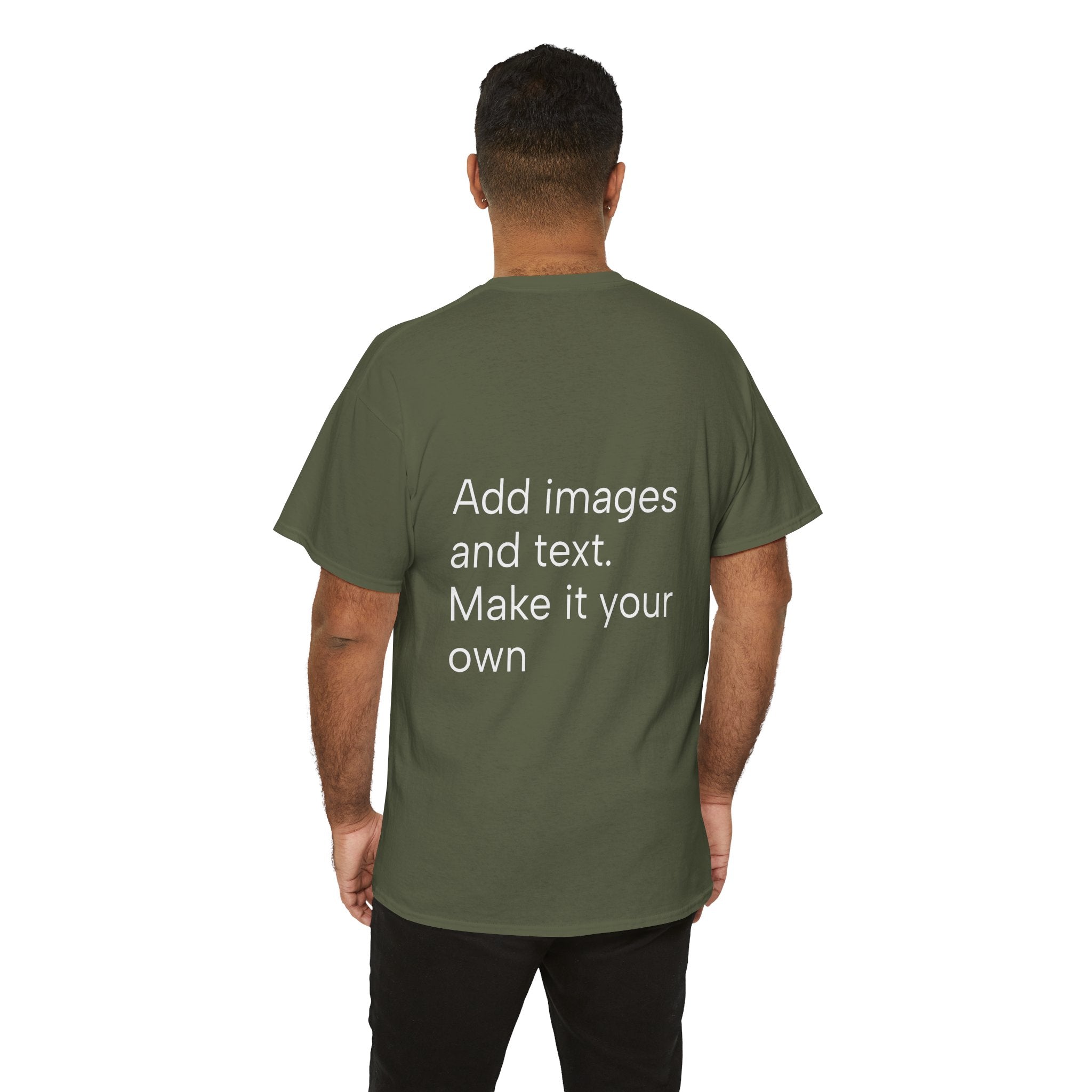 Customizable T‑Shirt – "Upload Your Designs and Watch Them Come to Life"