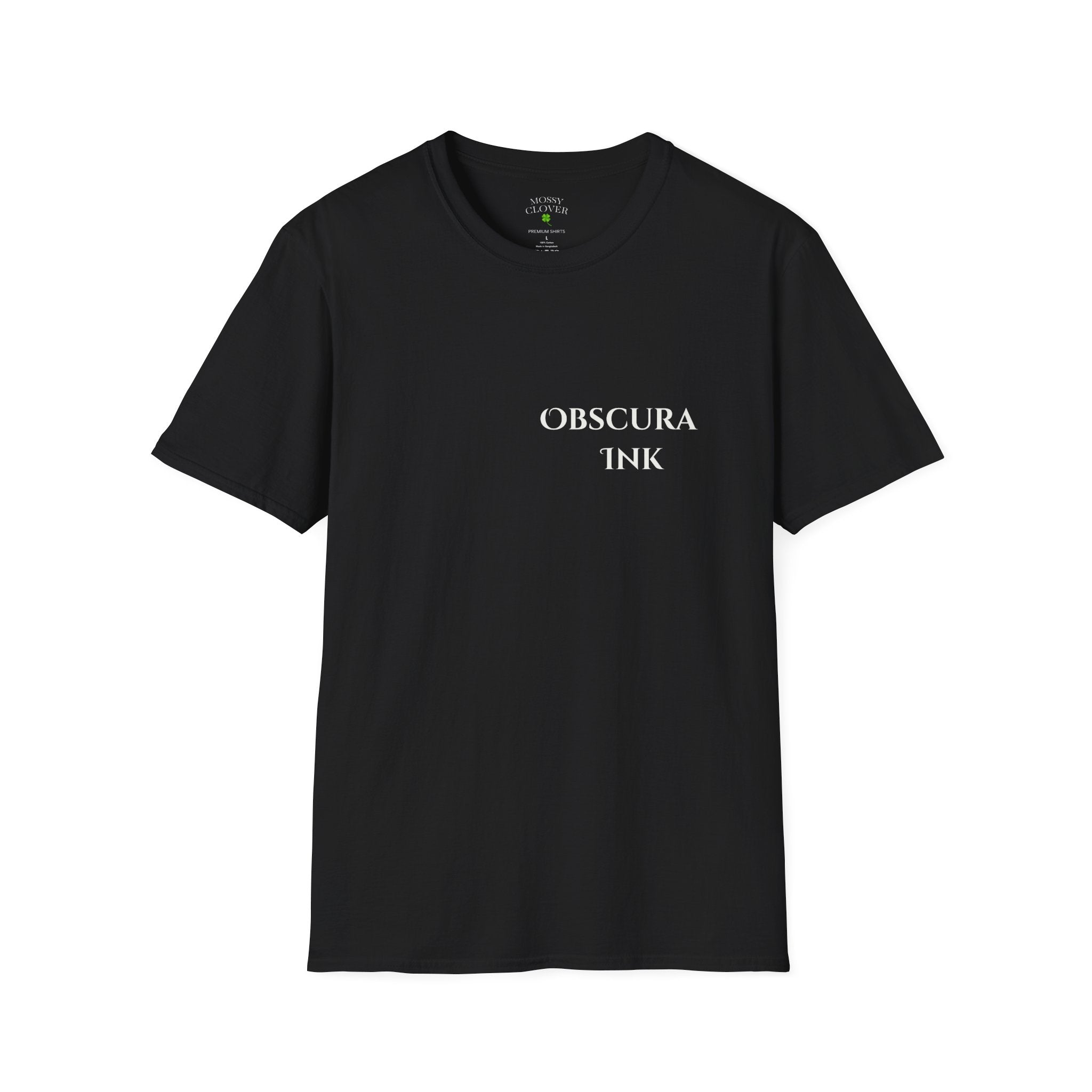 Moon logo ~ Obscura Ink Signature Tee ~ Back