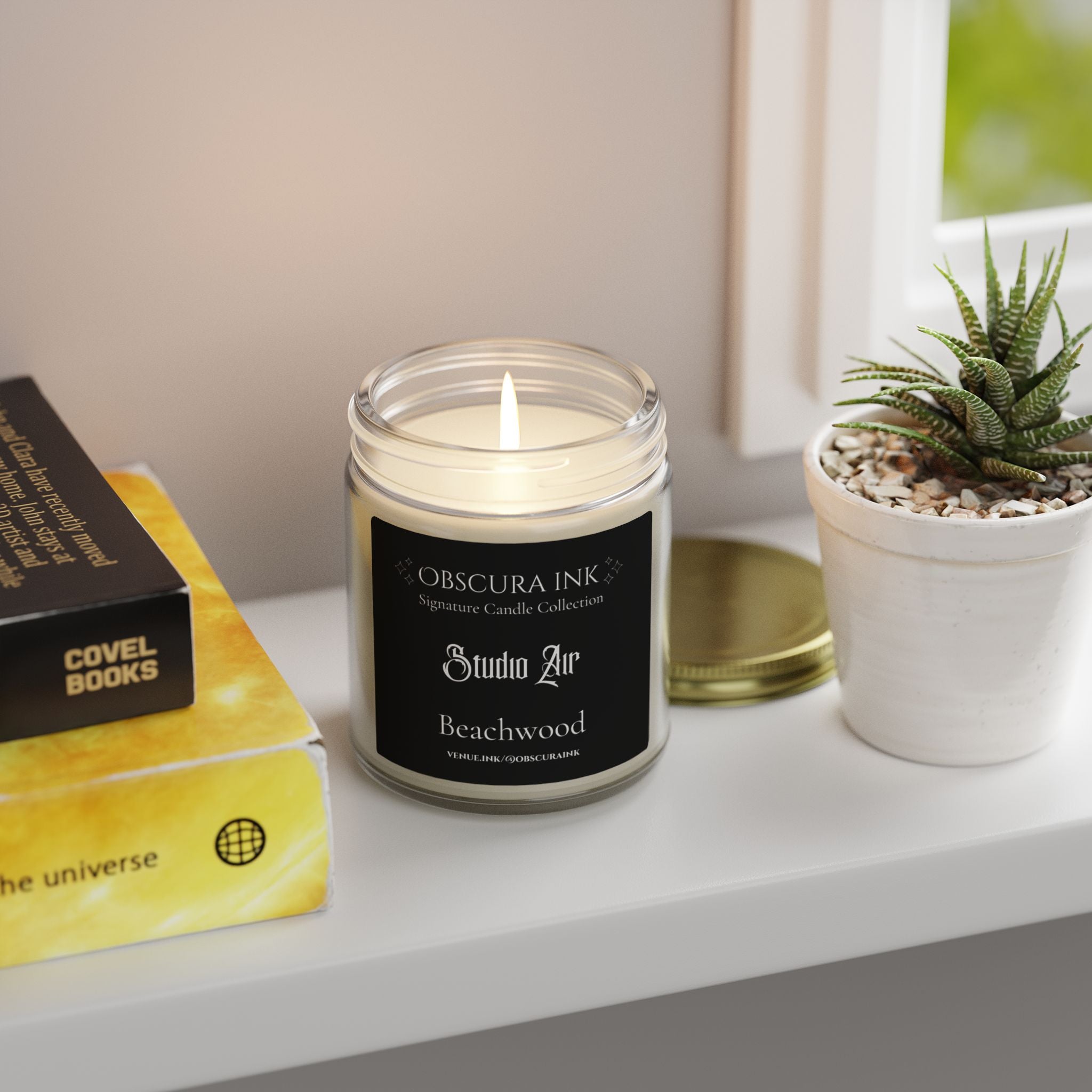 Studio Air — Obscura Ink Candle —  Beachwood