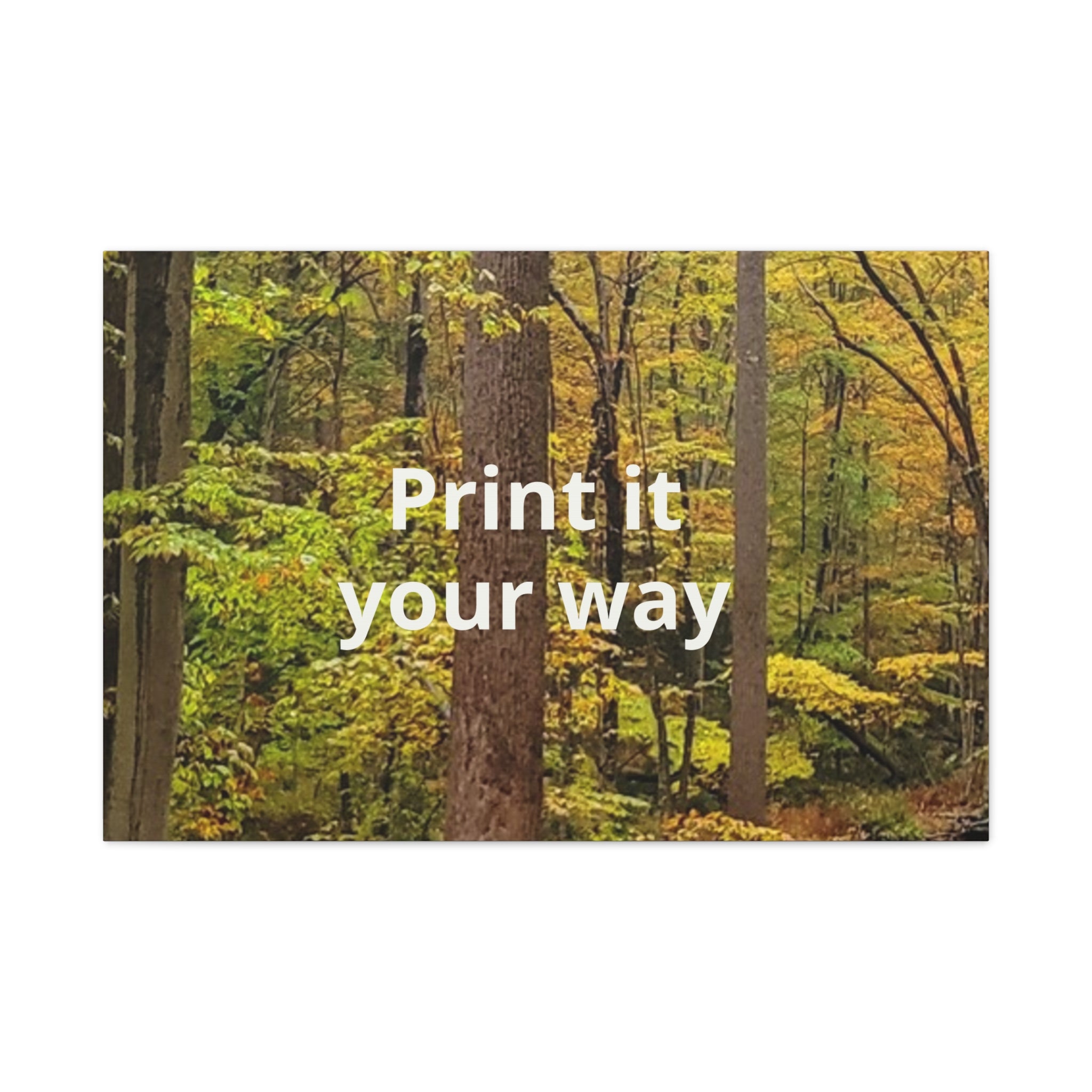 Matte Canvas, Stretched, 1.25"