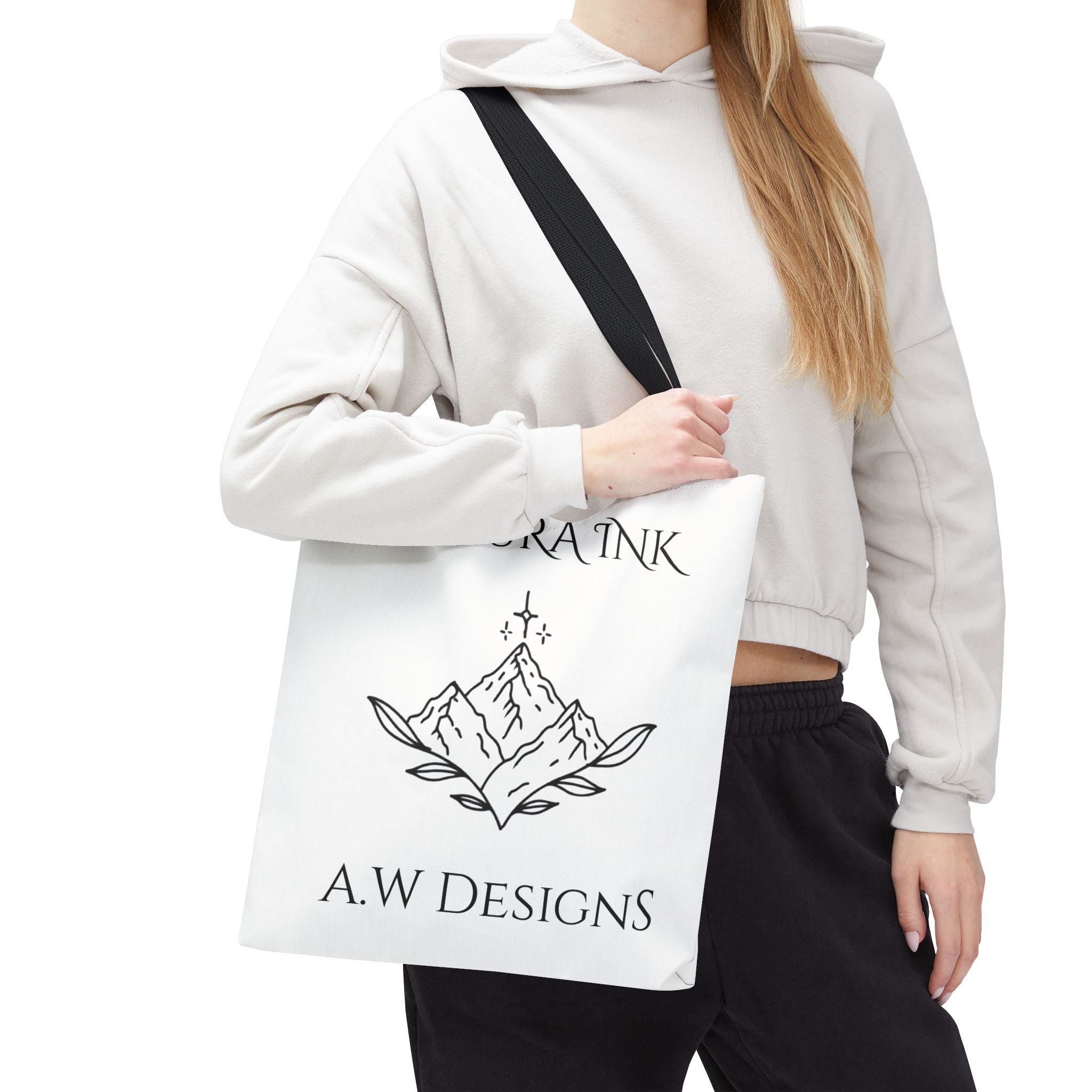 Obscura Ink Compass Tote Bag — Gothic Star Logo Canvas Tote