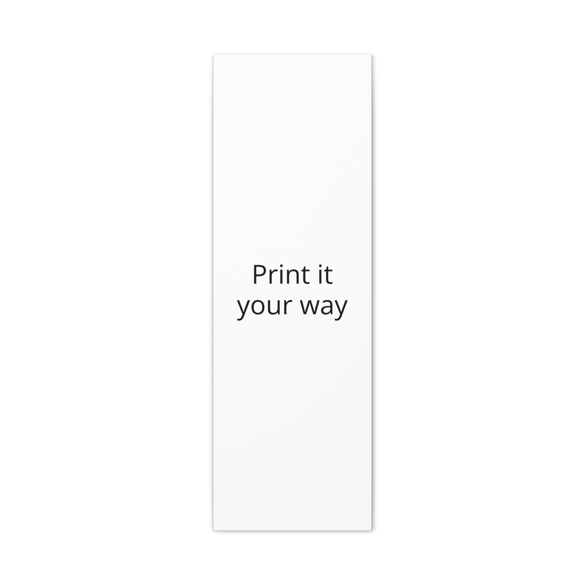 Matte Canvas, Stretched, 1.25"