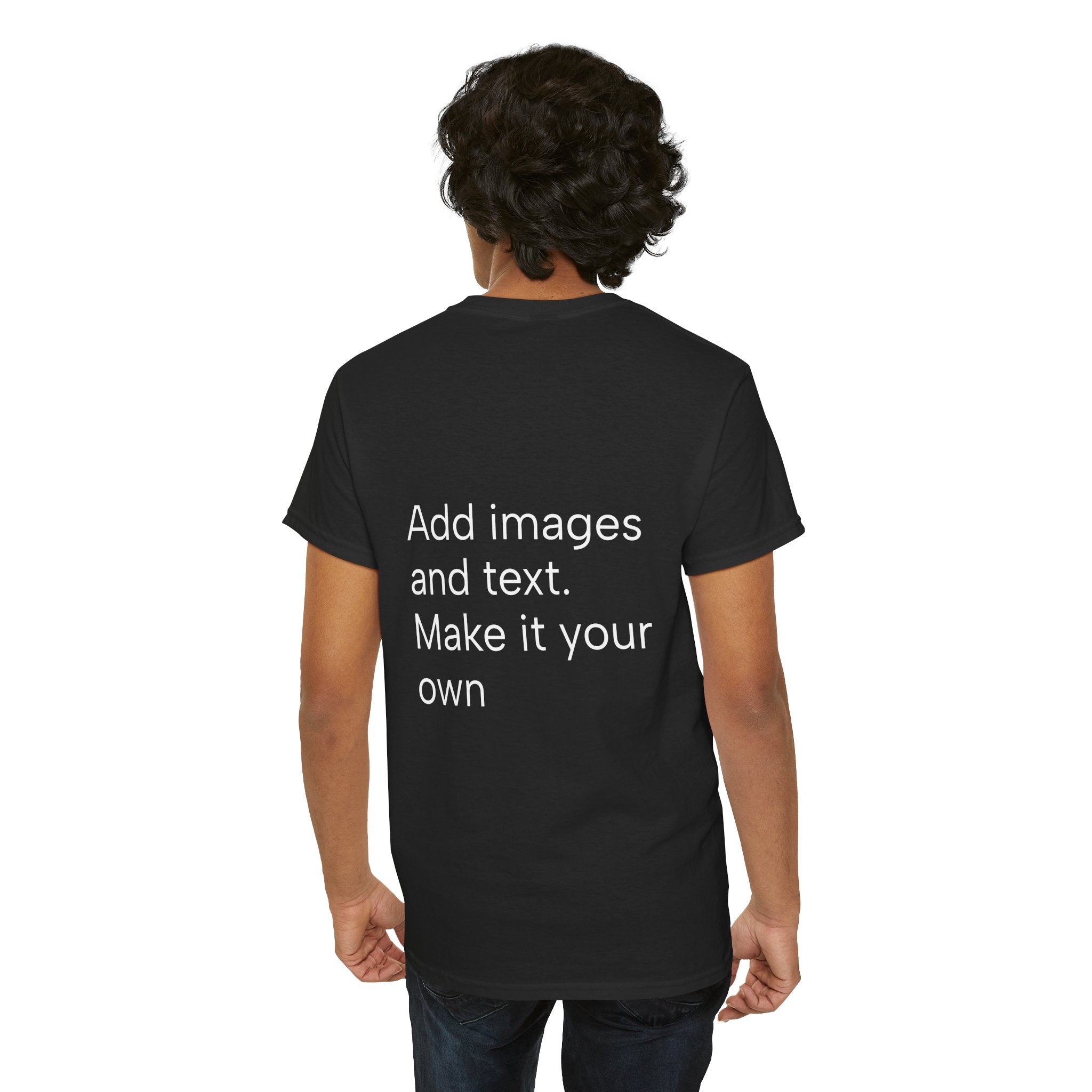Customizable T‑Shirt – "Upload Your Designs and Watch Them Come to Life"