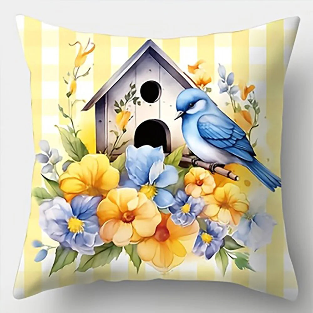 Hello Spring Pillow cover