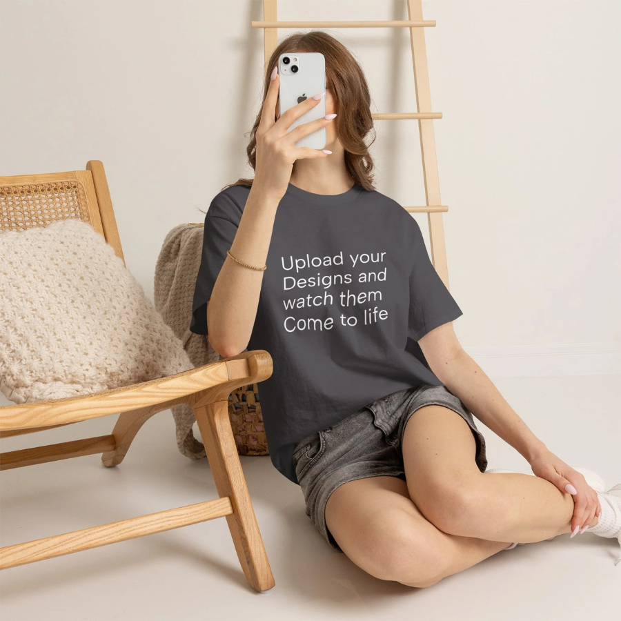 Customizable T‑Shirt – "Upload Your Designs and Watch Them Come to Life"