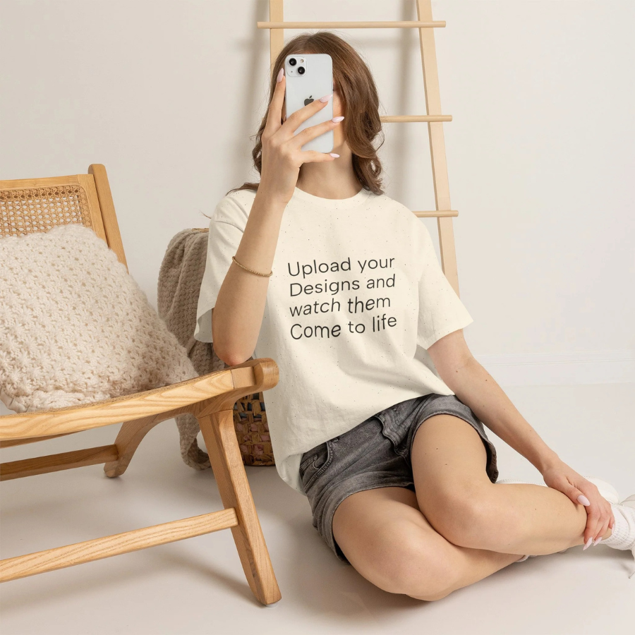 Customizable T‑Shirt – "Upload Your Designs and Watch Them Come to Life"