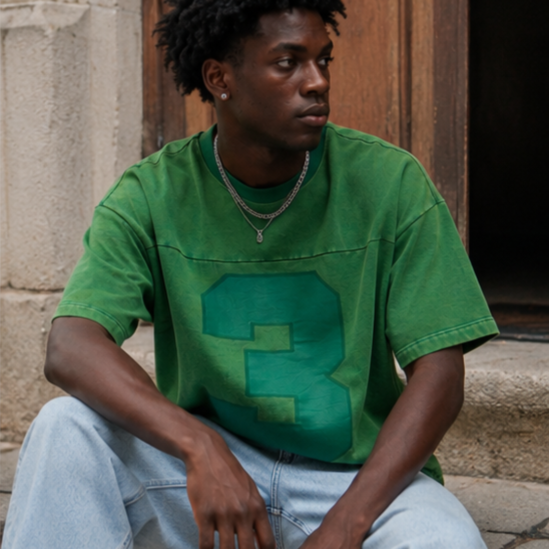 . The Wolverine cropped soft cotton tee for Men
