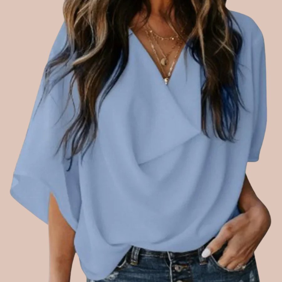 The Celeste Chiffon Blouse For Women