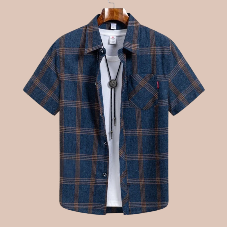 The Timber Wolf Plaid Button Down Shirt