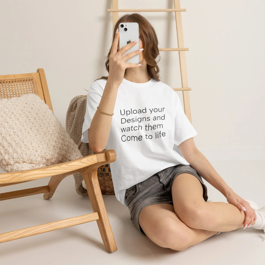 Customizable T‑Shirt – "Upload Your Designs and Watch Them Come to Life"