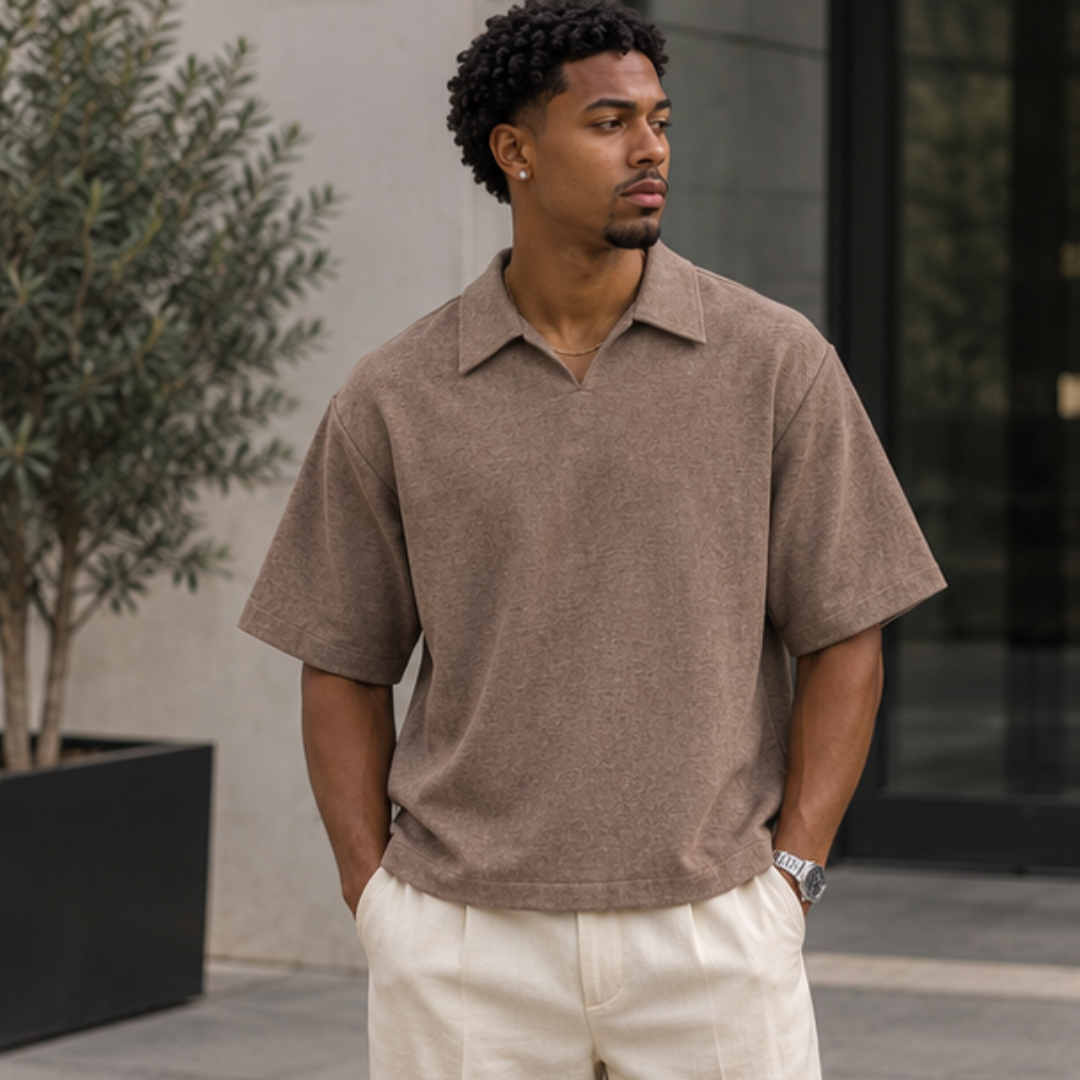 The Ridgeview Polo Cropped shirt for Men