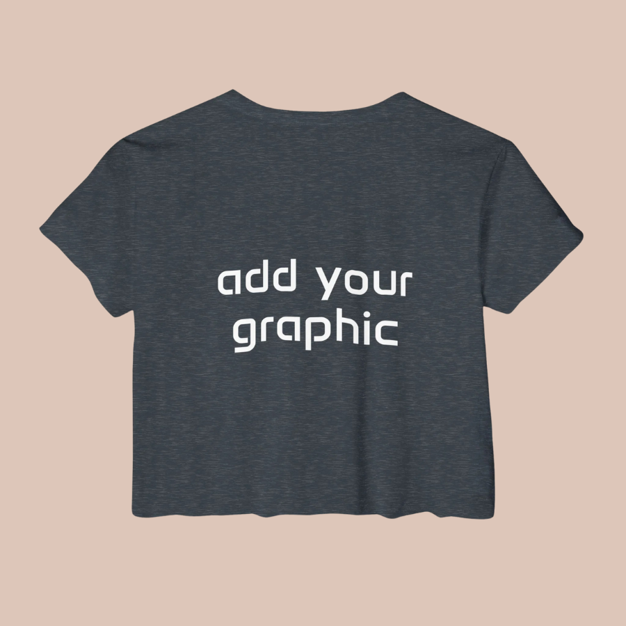 Women's Festival Crop Top — Customizable Graphic Crop Tee