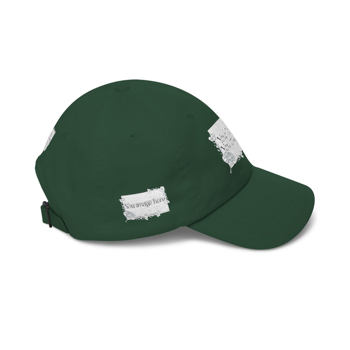 Minimal 'Print it your way' Embroidered Hat