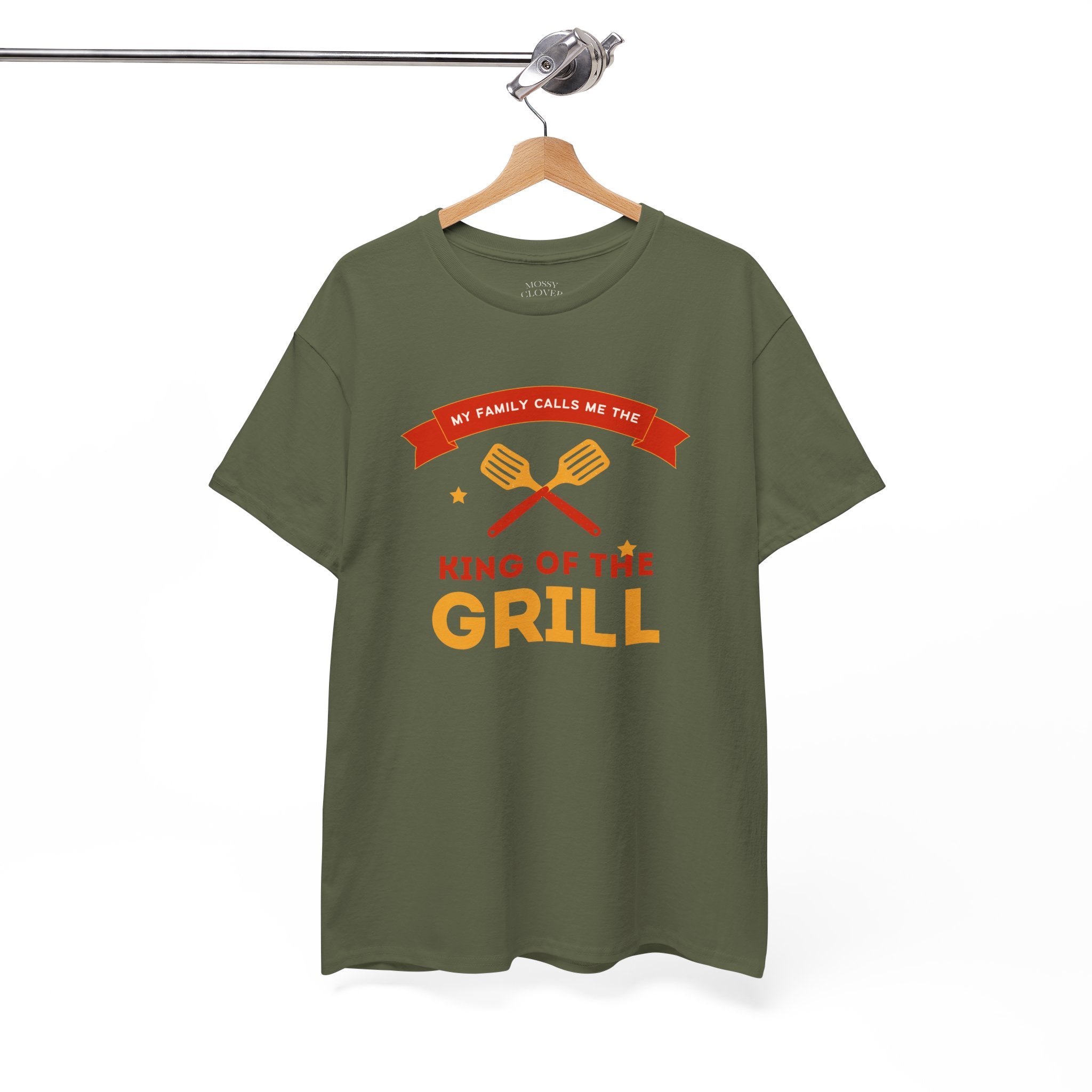 King of the Grill T-Shirt — My Family Calls Me The King of the Grill BBQ Tee