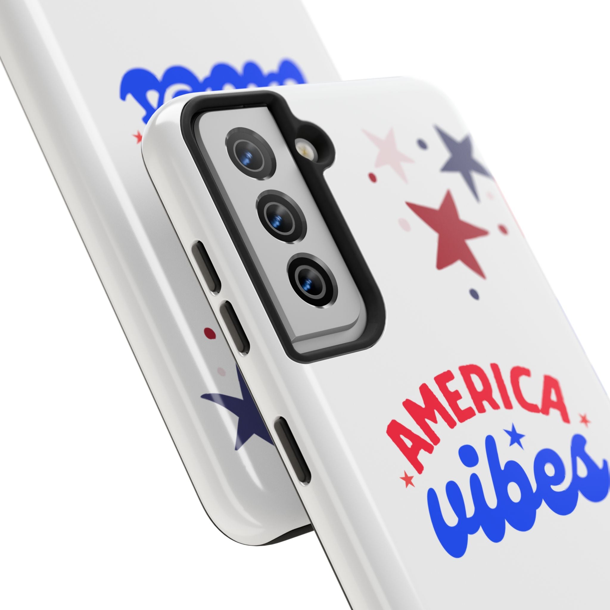 America Vibes Tough Phone Case — Patriotic Red White Blue Stars iPhone Case