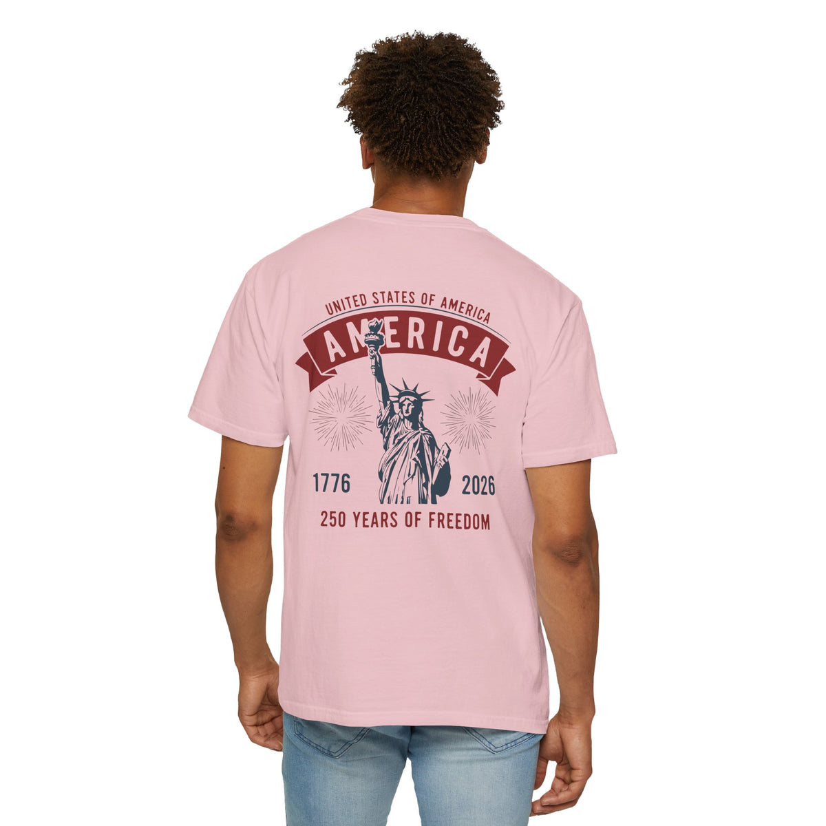 USA 250 Yrs ~ Unisex Garment-Dyed T-shirt