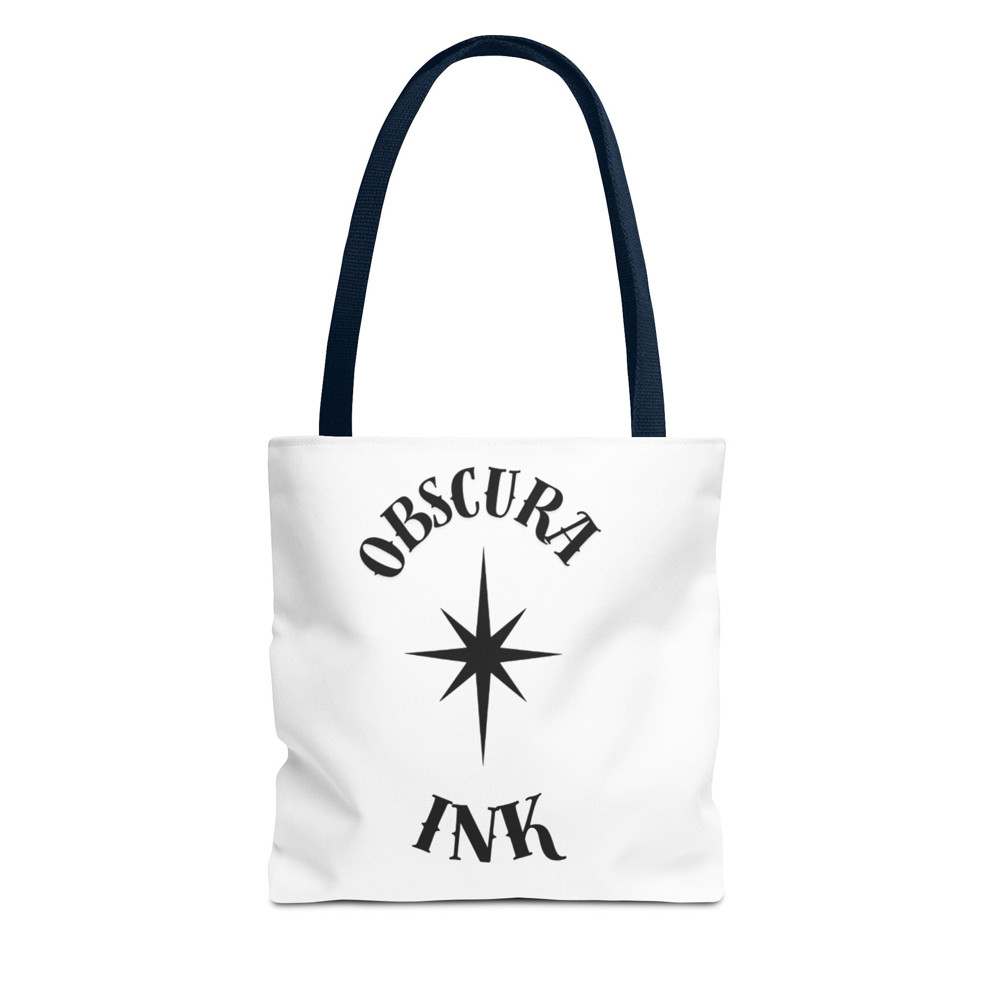 Obscura Ink Compass Tote Bag — Gothic Star Logo Canvas Tote