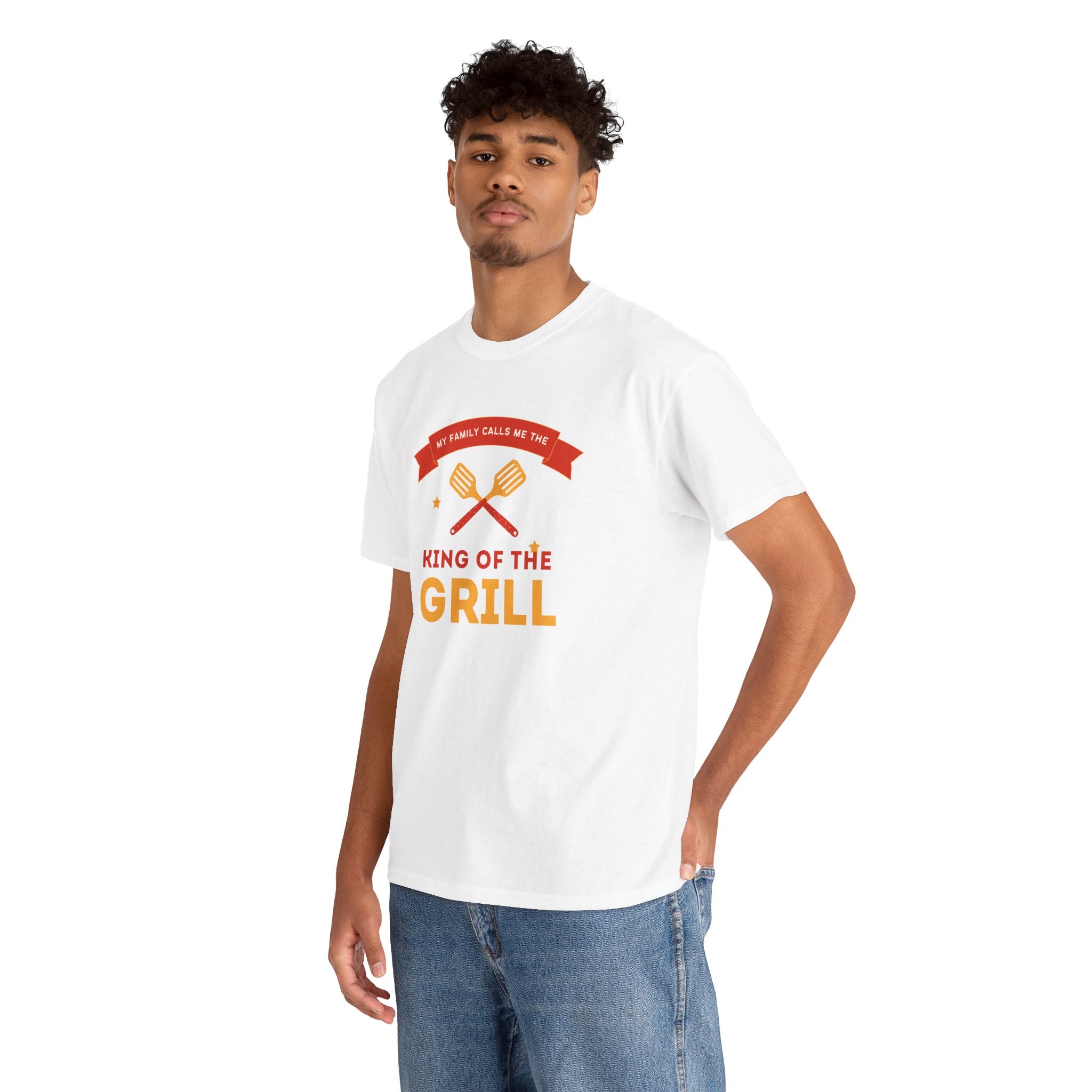 King of the Grill T-Shirt — My Family Calls Me The King of the Grill BBQ Tee