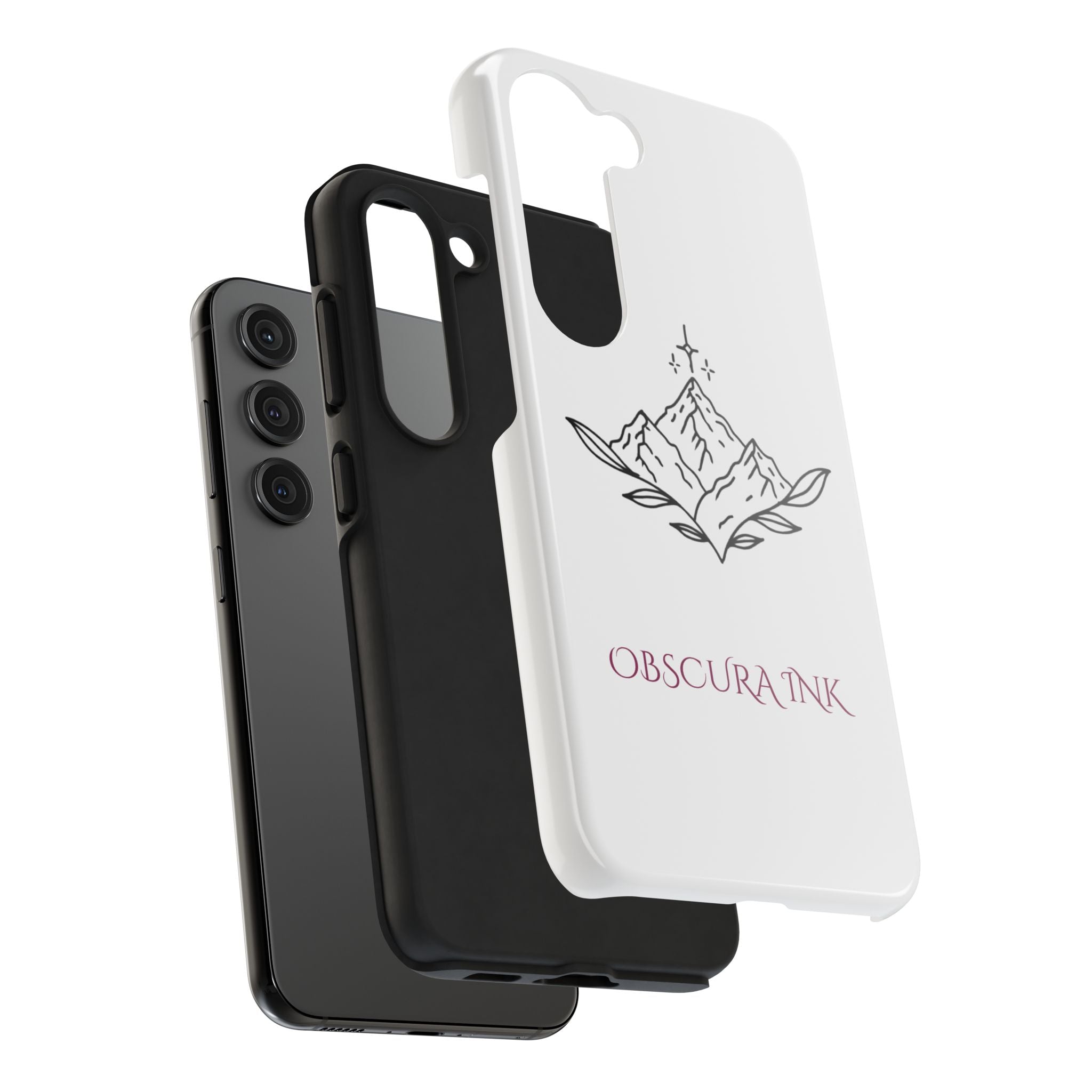 Tough Phone Case — Obscura Ink Shield Design
