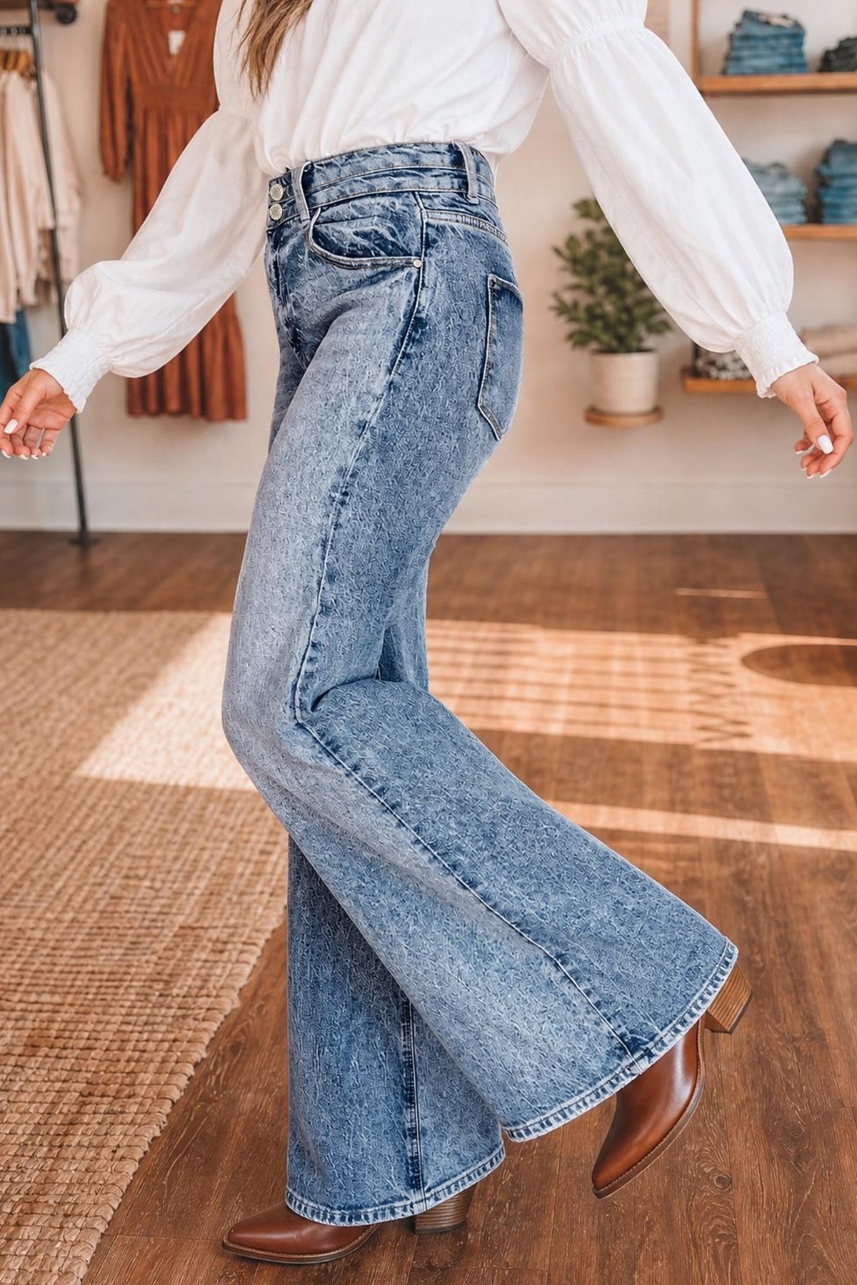 The Blue Ridge Flare Jeans - for Women