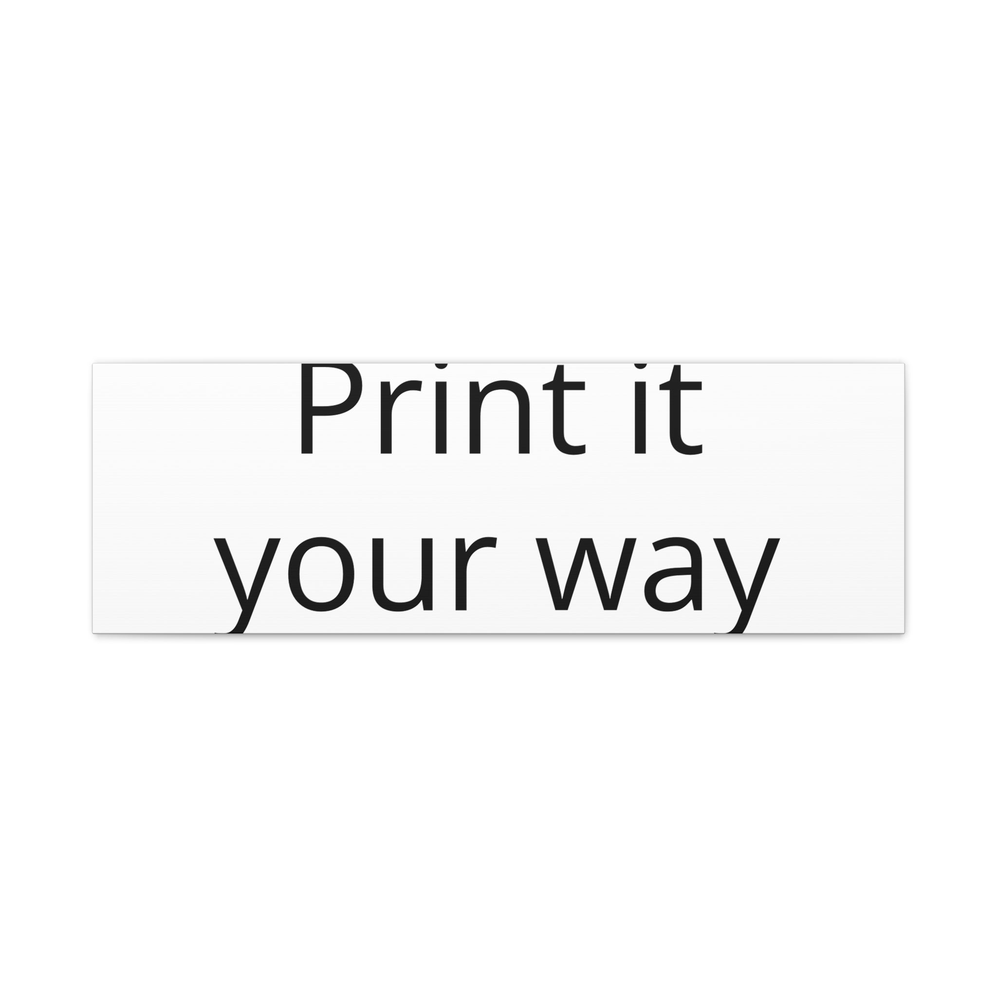 Matte Canvas, Stretched, 1.25"