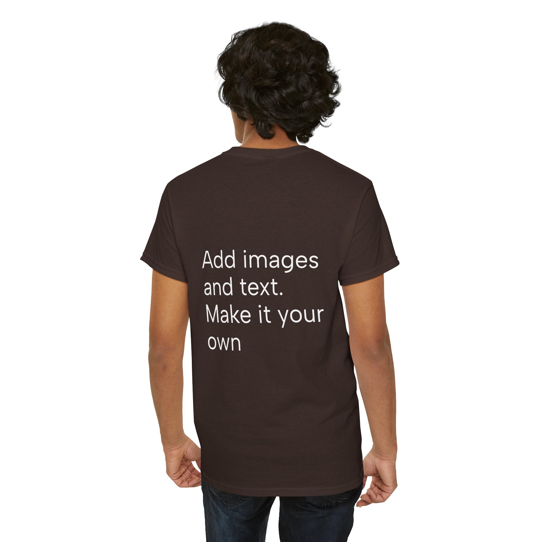 Customizable T‑Shirt – "Upload Your Designs and Watch Them Come to Life"