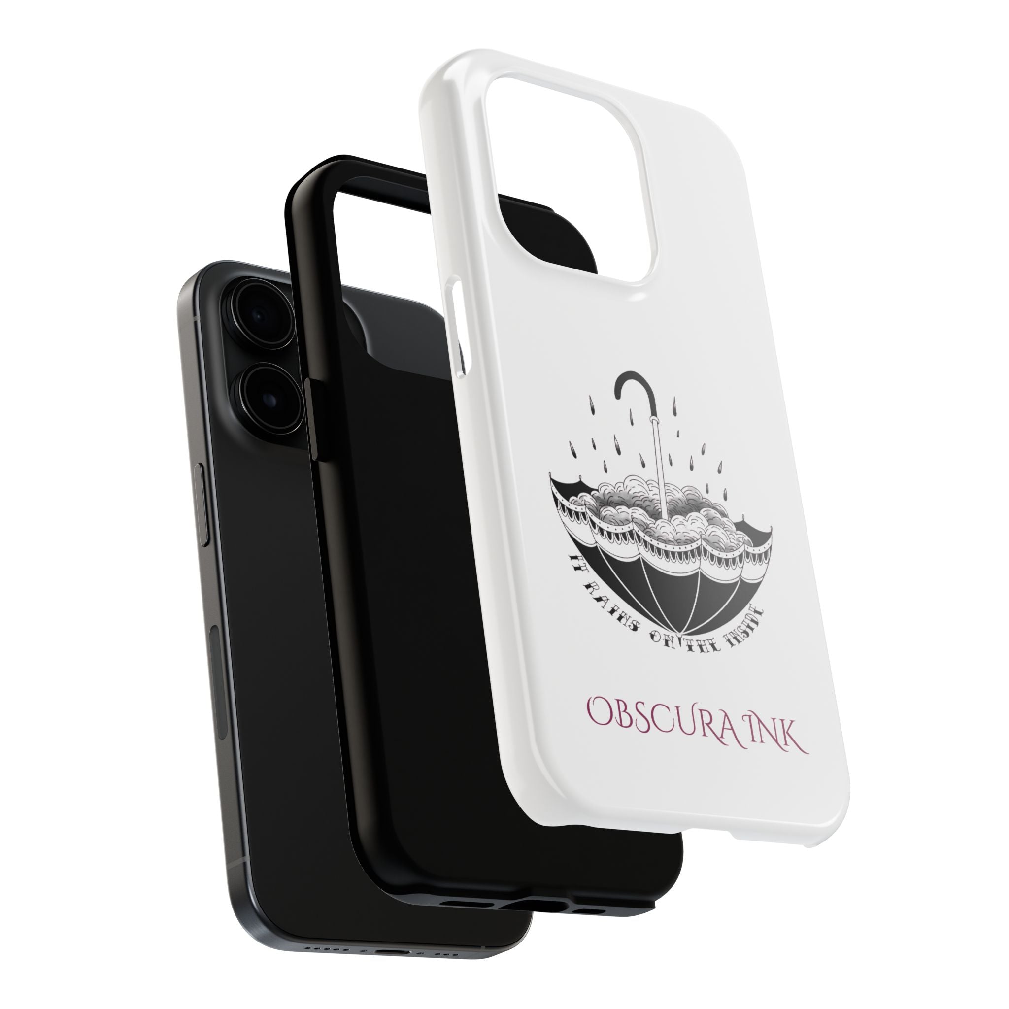 Tough Phone Case — Obscura Ink Shield Design