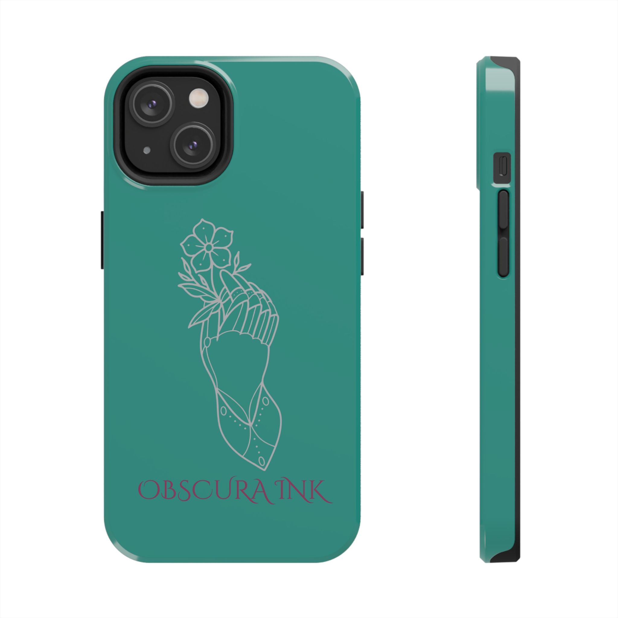 Tough Phone Case — Obscura Ink Shield Design