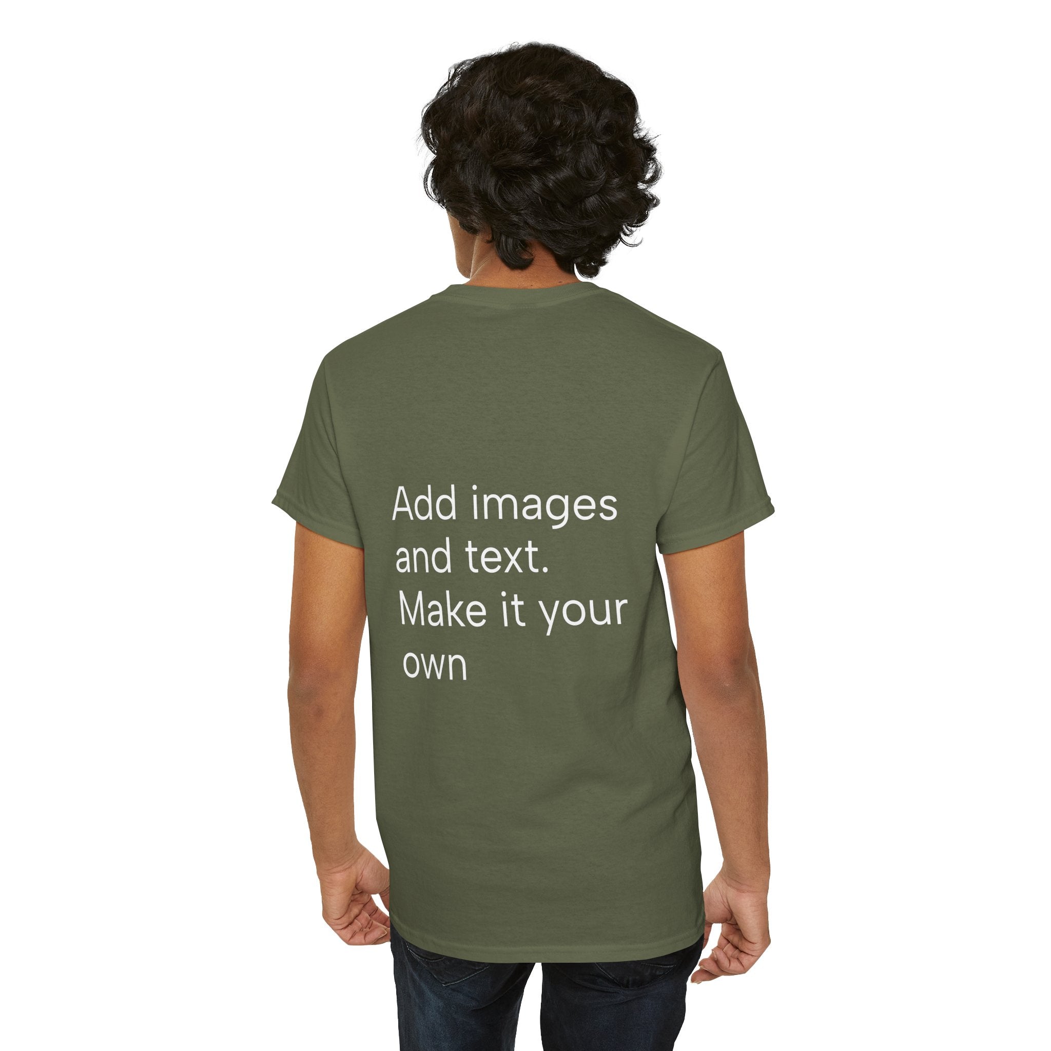 Customizable T‑Shirt – "Upload Your Designs and Watch Them Come to Life"