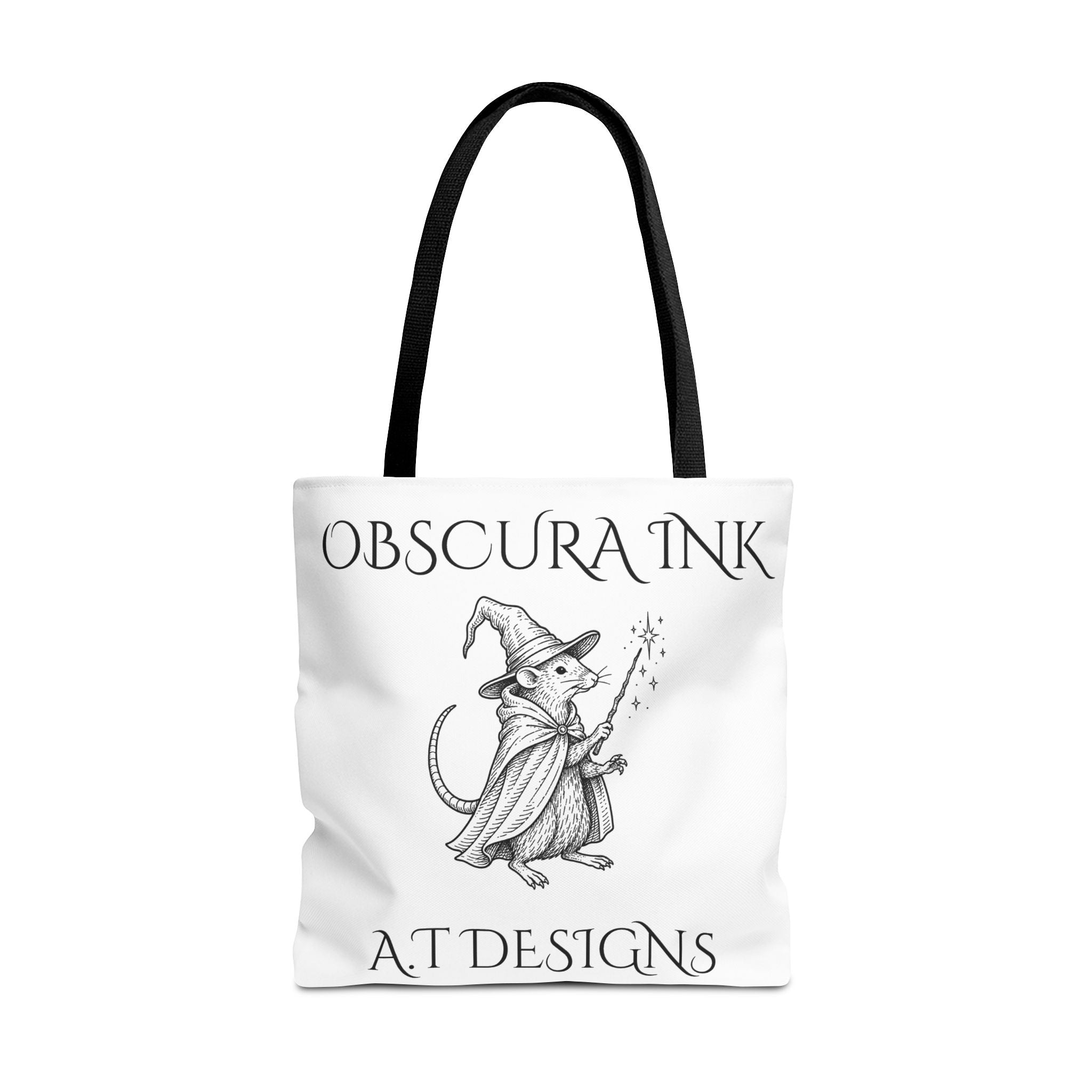 Obscura Ink Compass Tote Bag — Gothic Star Logo Canvas Tote