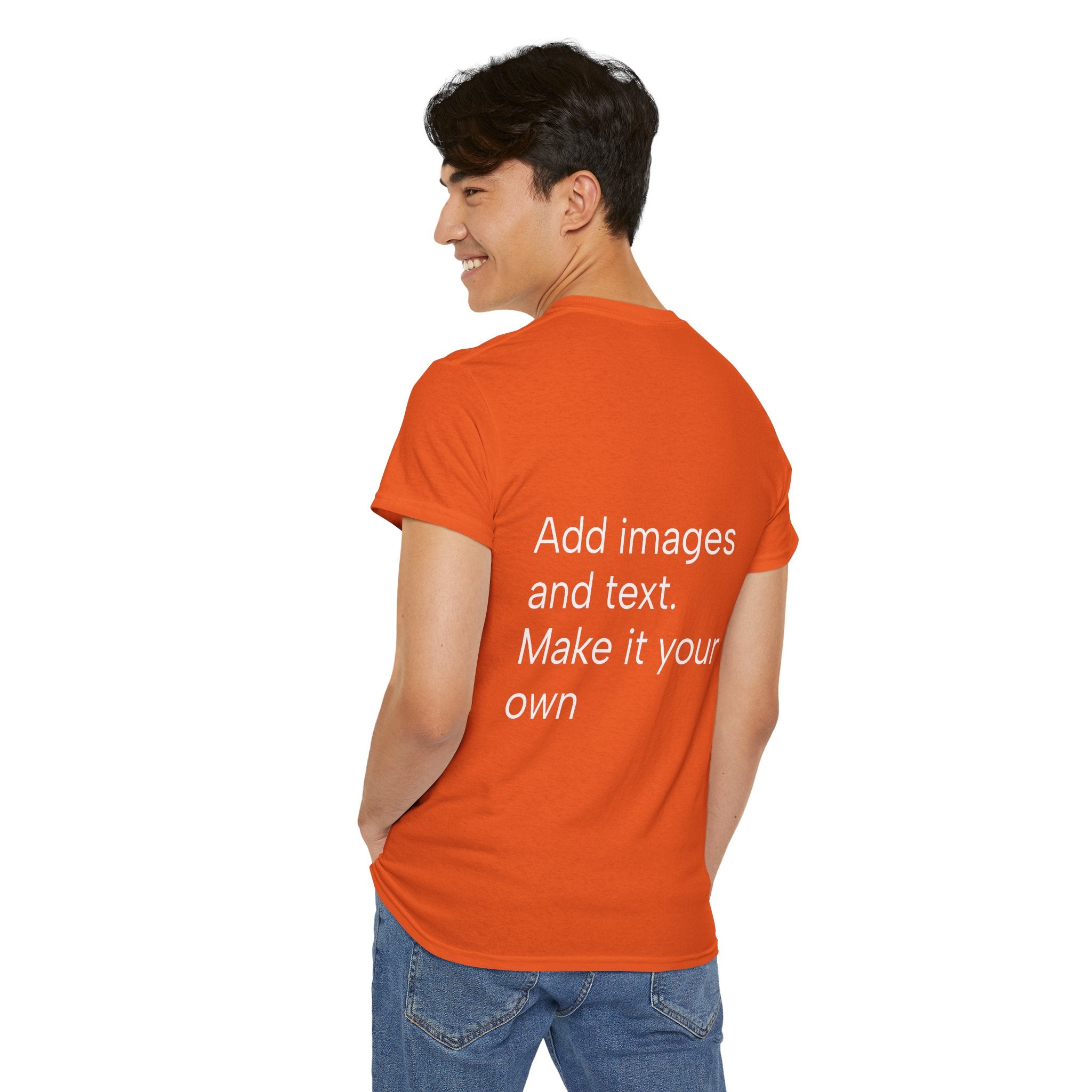 Customizable T‑Shirt – "Upload Your Designs and Watch Them Come to Life"
