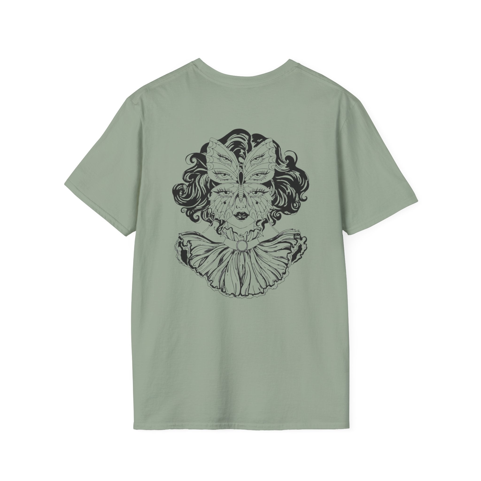 Graphic T-Shirt —AW artwork 1 ~ Butterfly Face