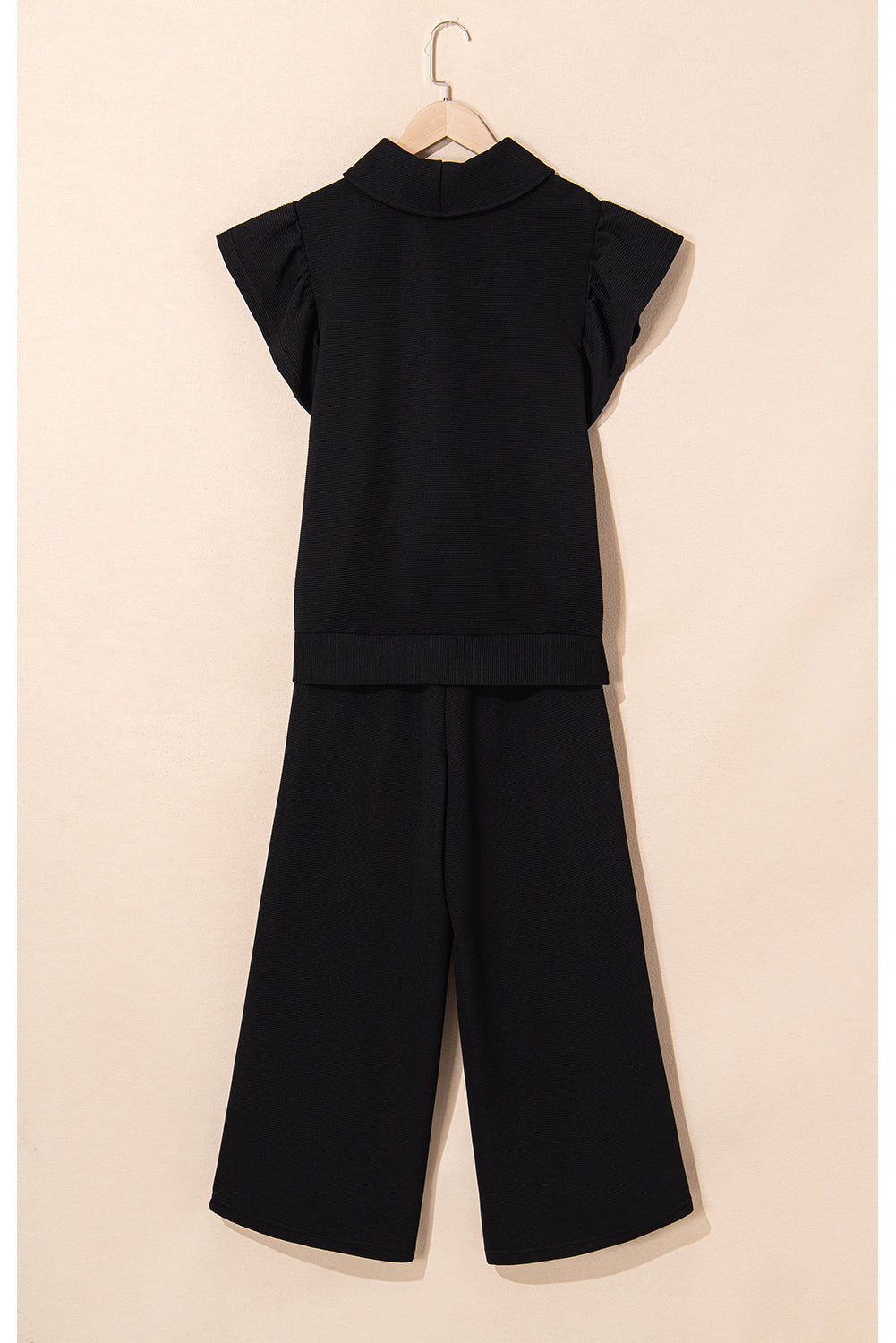 The Falling Leaves Wide Leg Pants Set