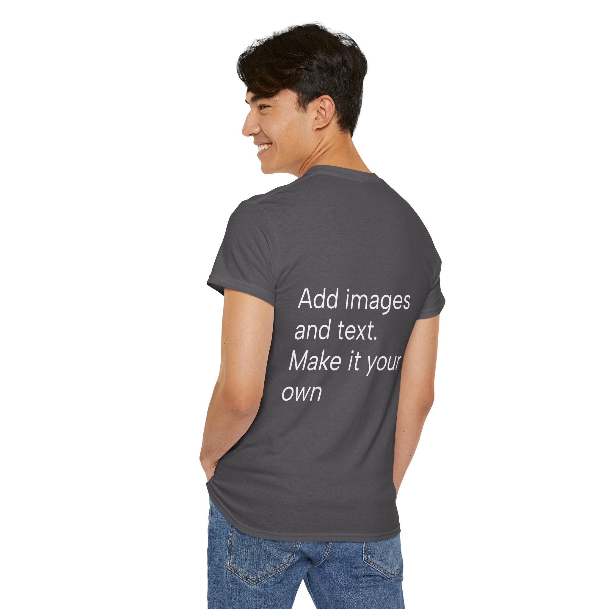 Customizable T‑Shirt – "Upload Your Designs and Watch Them Come to Life"