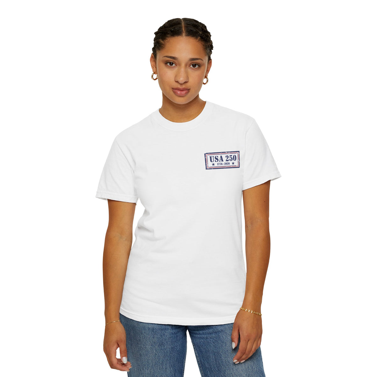 USA 250 Yrs ~ Unisex Garment-Dyed T-shirt