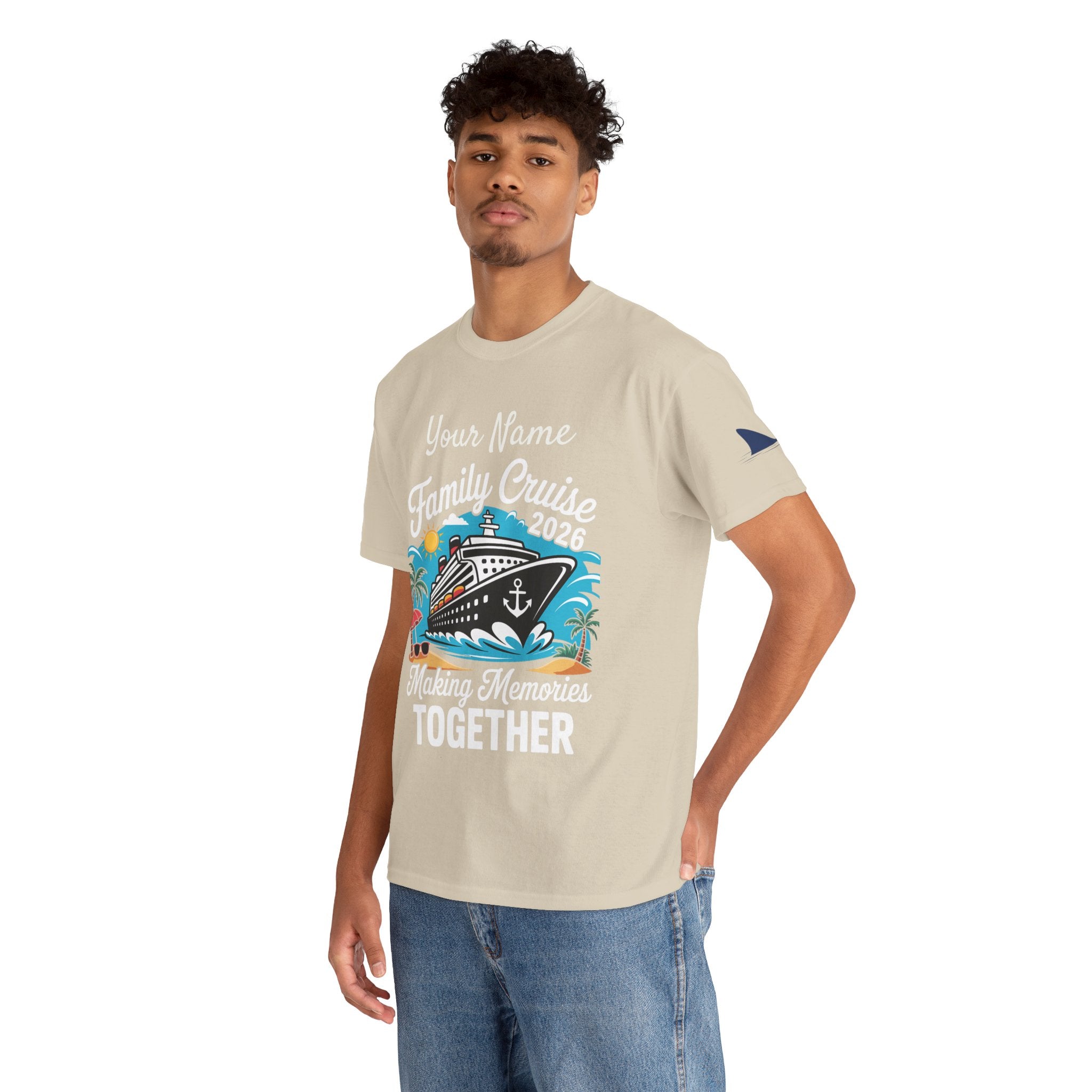 Family Cruise T‑Shirt — Customizable 'Making Memories Together' Cruise Vacation Tee