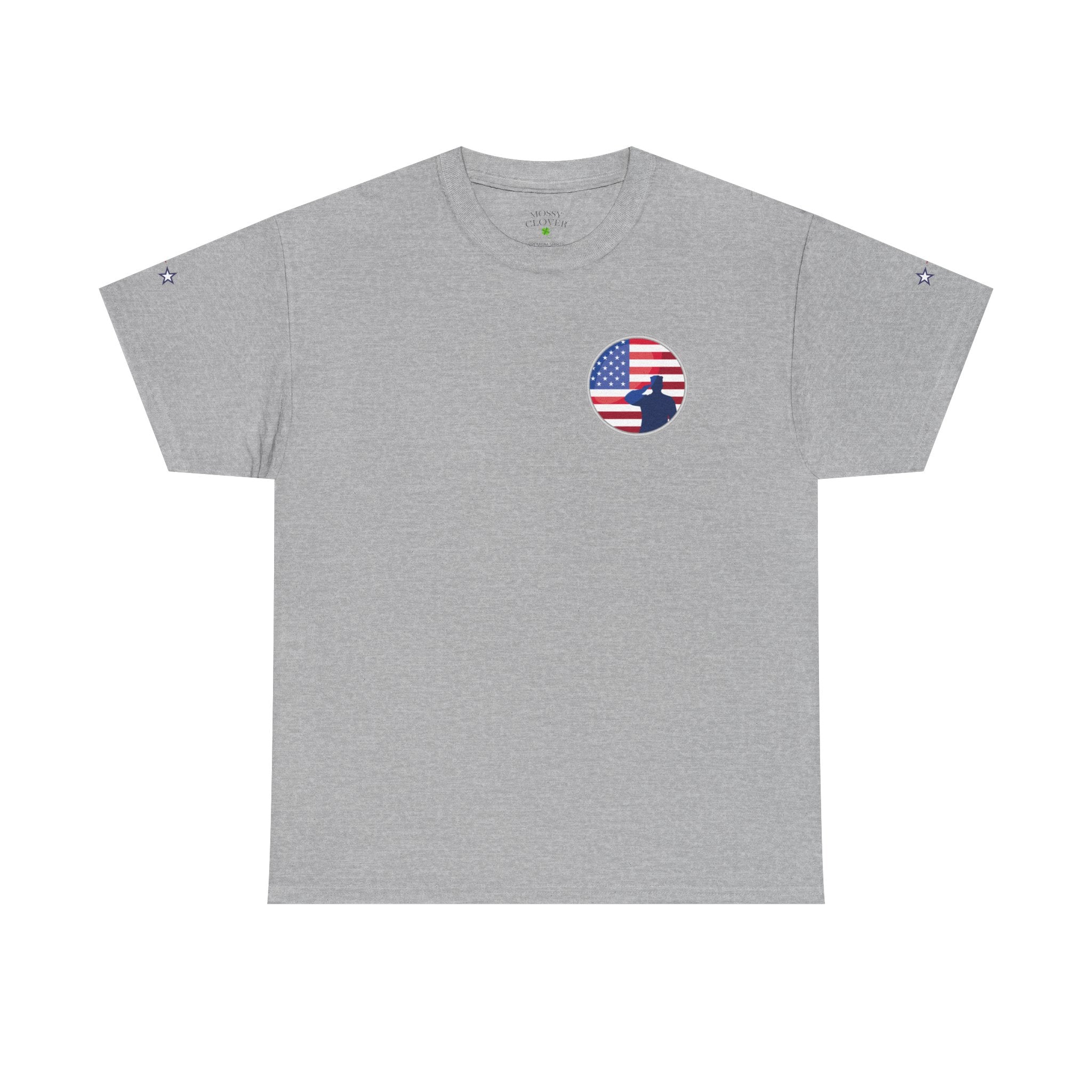 Thank You for Serving Tee — Patriotic American Flag Military Appreciation T-Shirt