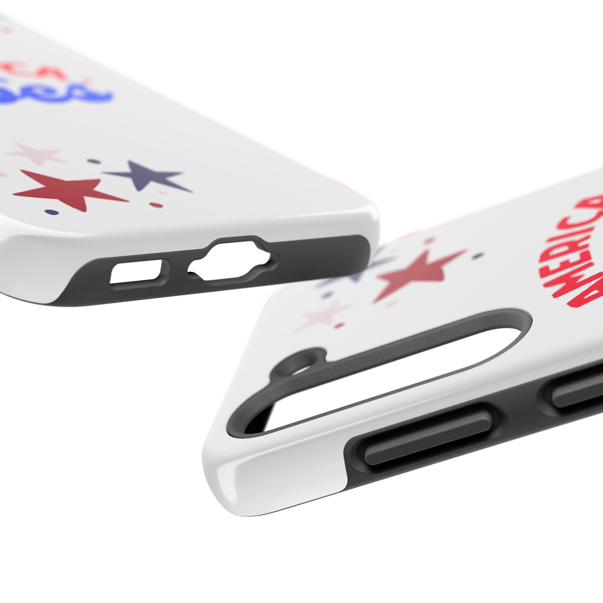 America Vibes Tough Phone Case — Patriotic Red White Blue Stars iPhone Case