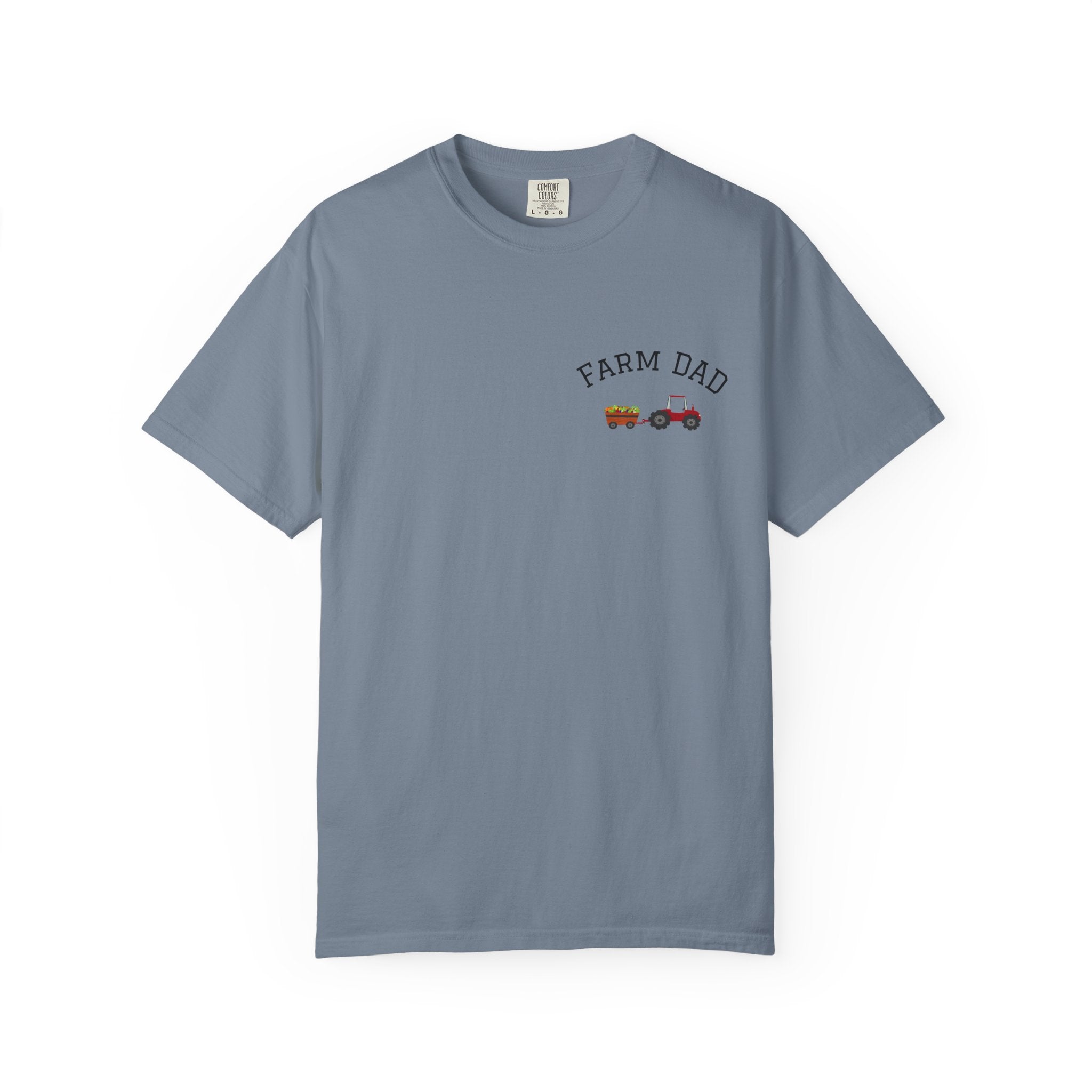 Farmer Dad T-Shirt — Rustic Farm Animals Graphic Tee