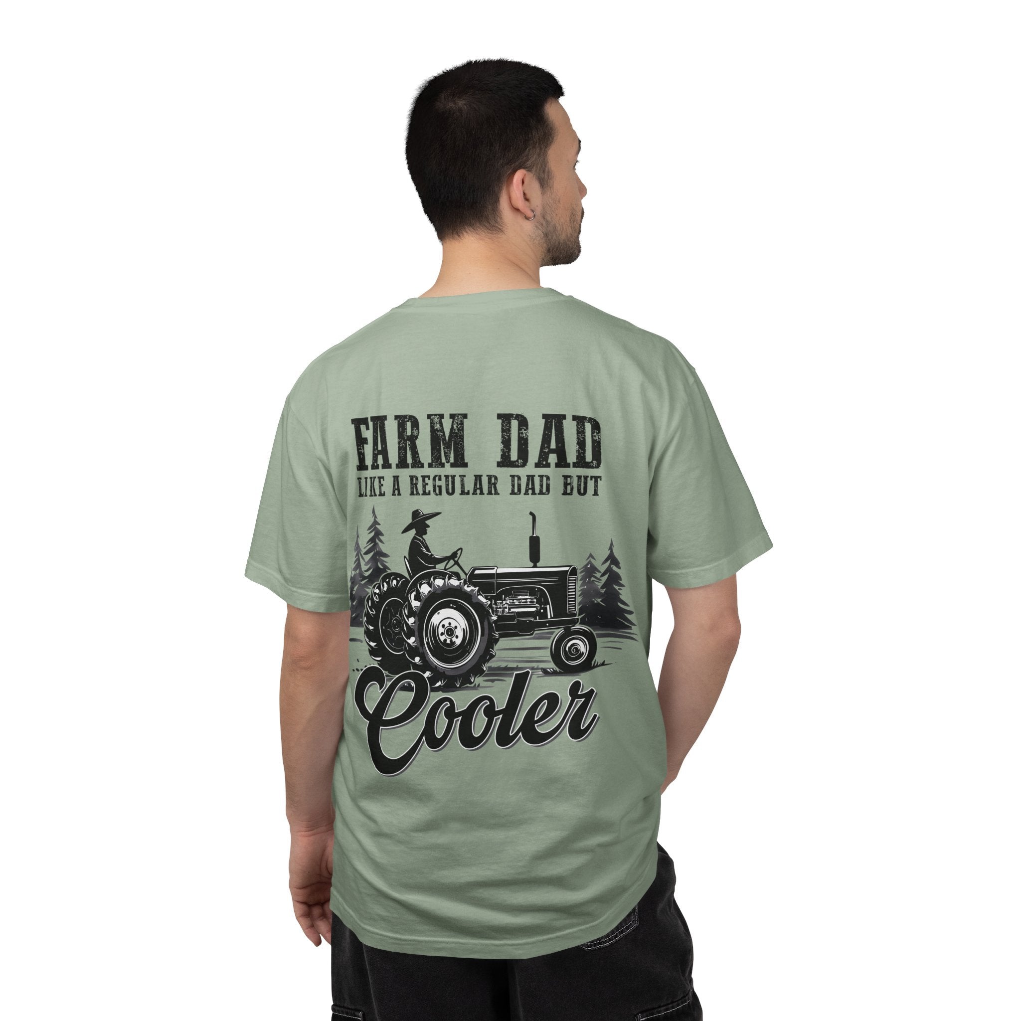 Farmer Dad T-Shirt — Rustic Farm Animals Graphic Tee