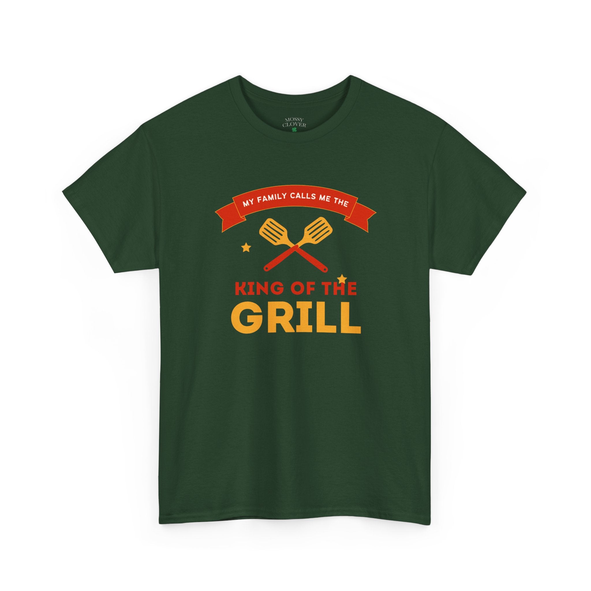 King of the Grill T-Shirt — My Family Calls Me The King of the Grill BBQ Tee