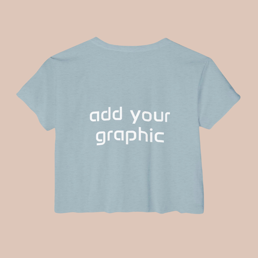 Women's Festival Crop Top — Customizable Graphic Crop Tee