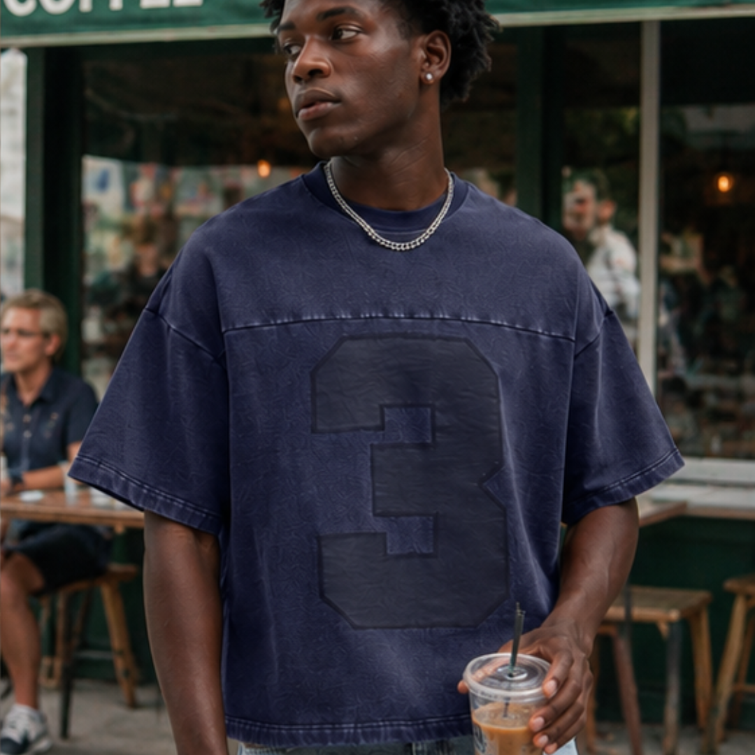 . The Wolverine cropped soft cotton tee for Men