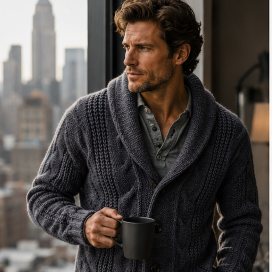 The Lodge knit cardigan For Men