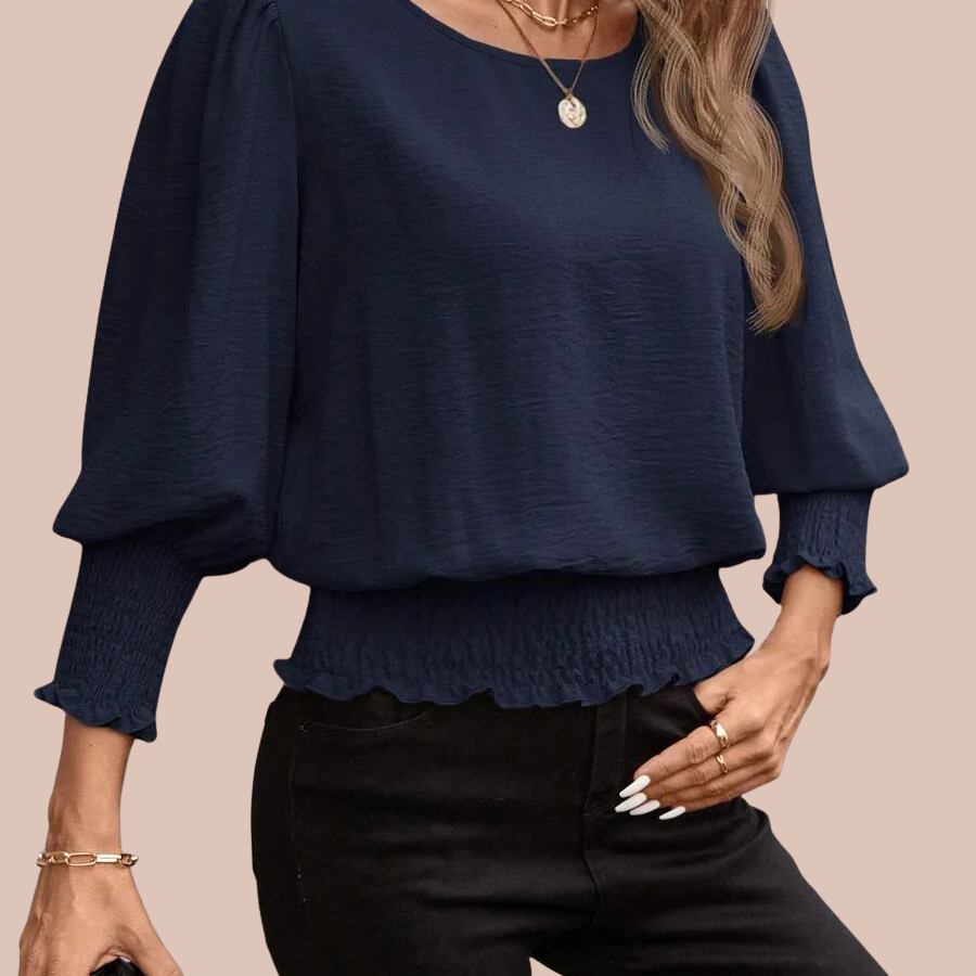 The Willow Gathered Blouse for Women