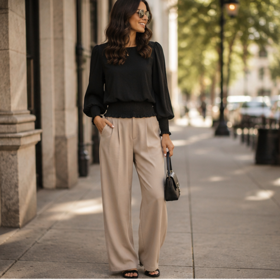 The Willow Gathered Blouse for Women